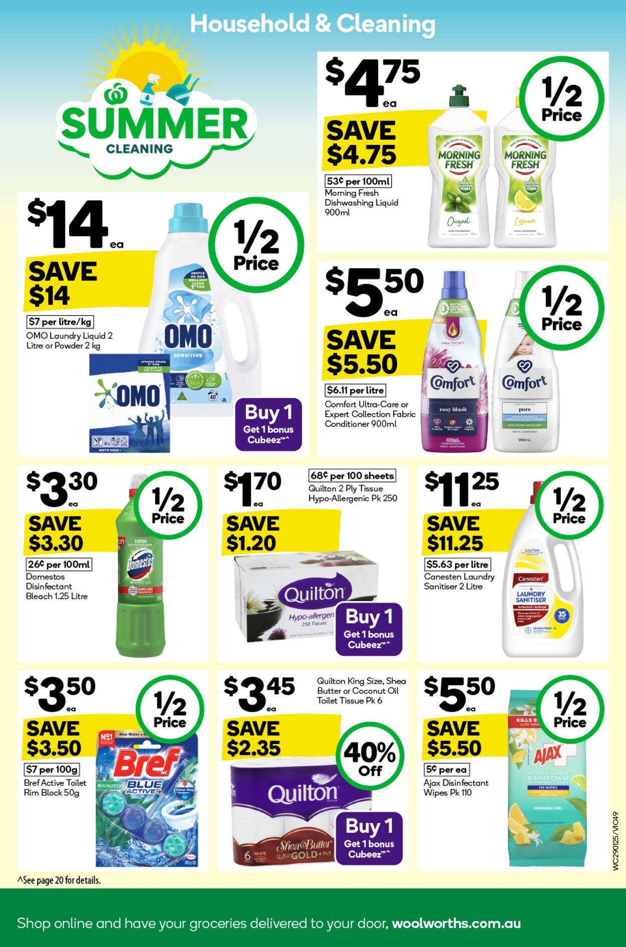 Catalogue Woolworths 29.01.2025 - 04.02.2025