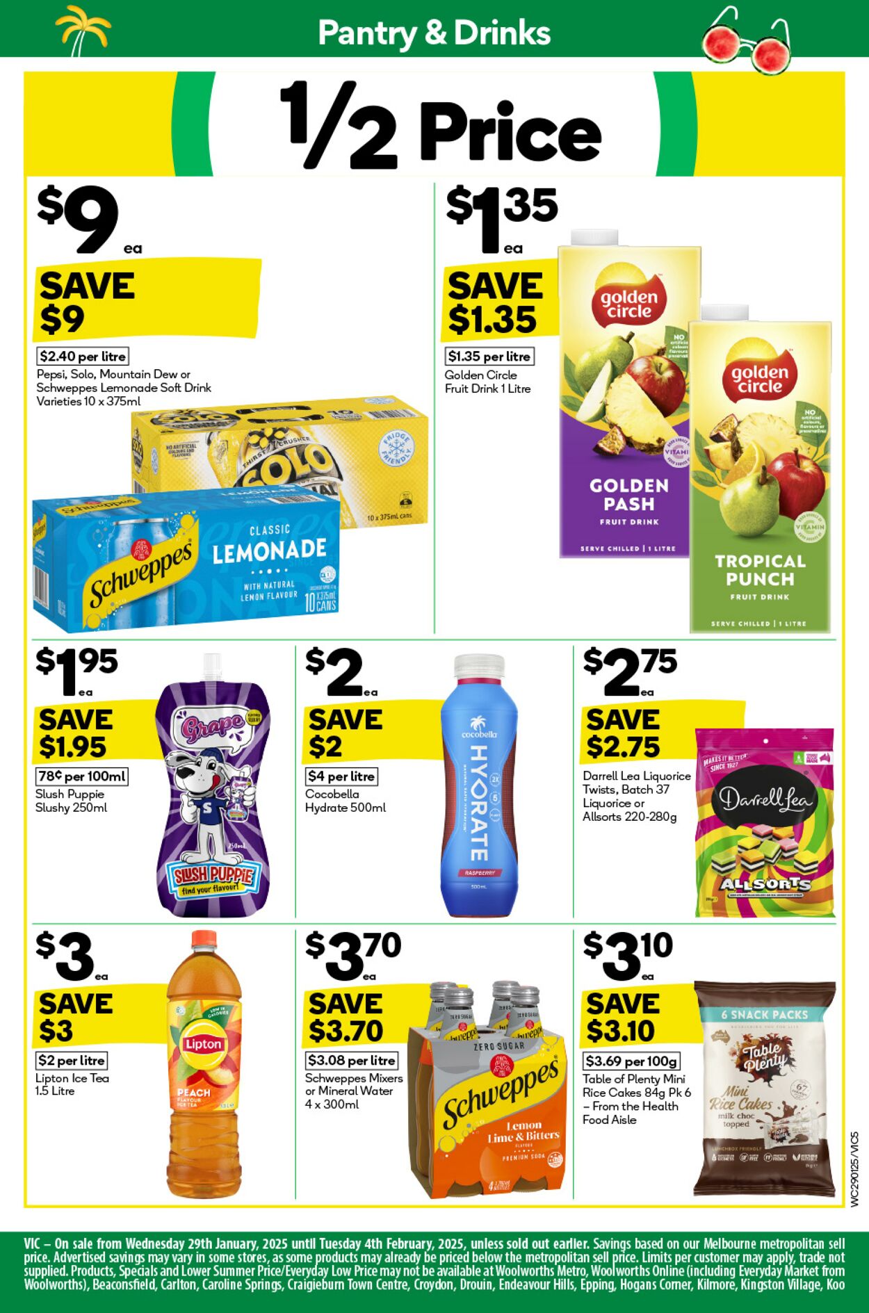 Catalogue Woolworths 29.01.2025 - 04.02.2025