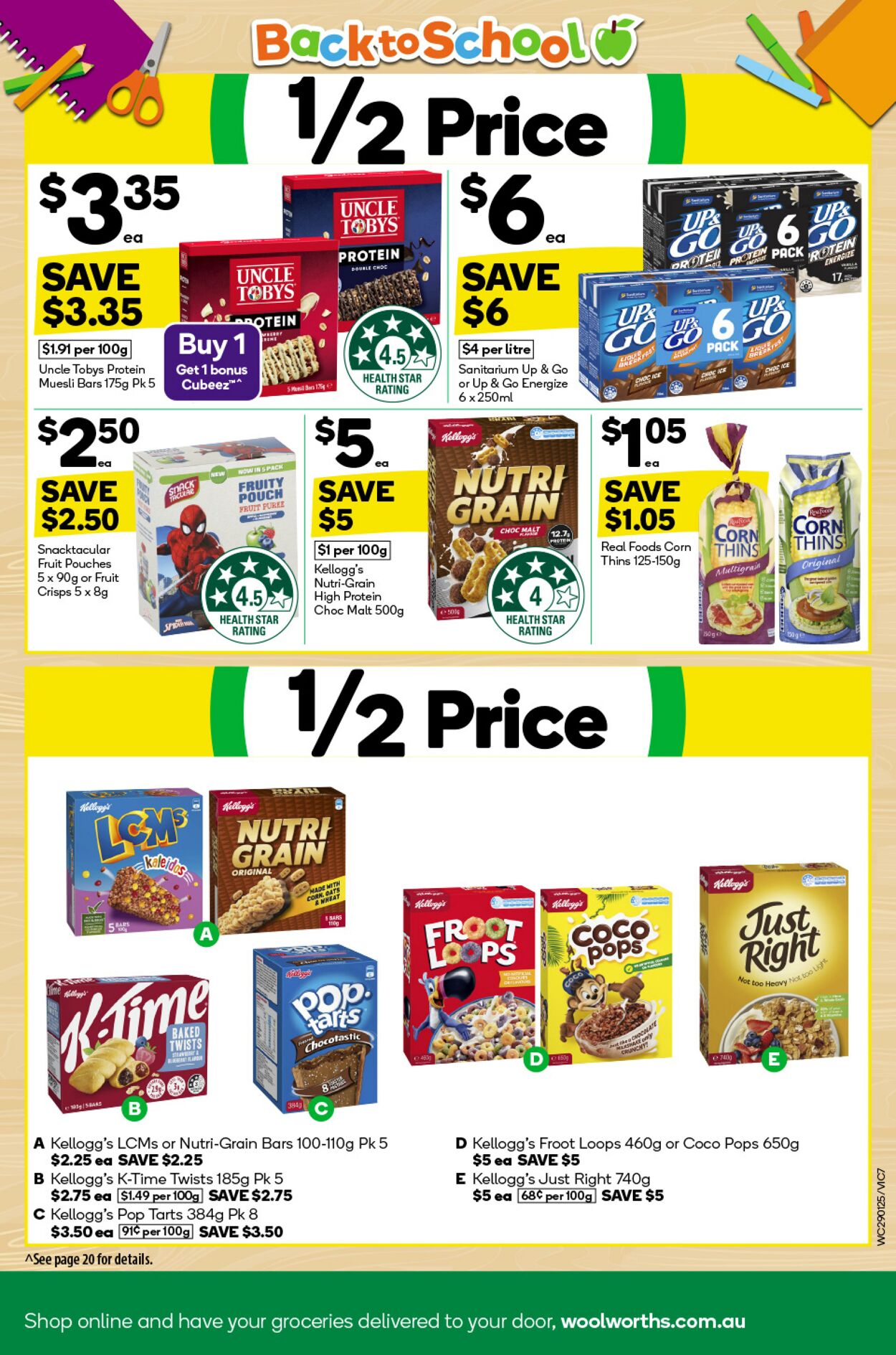 Catalogue Woolworths 29.01.2025 - 04.02.2025