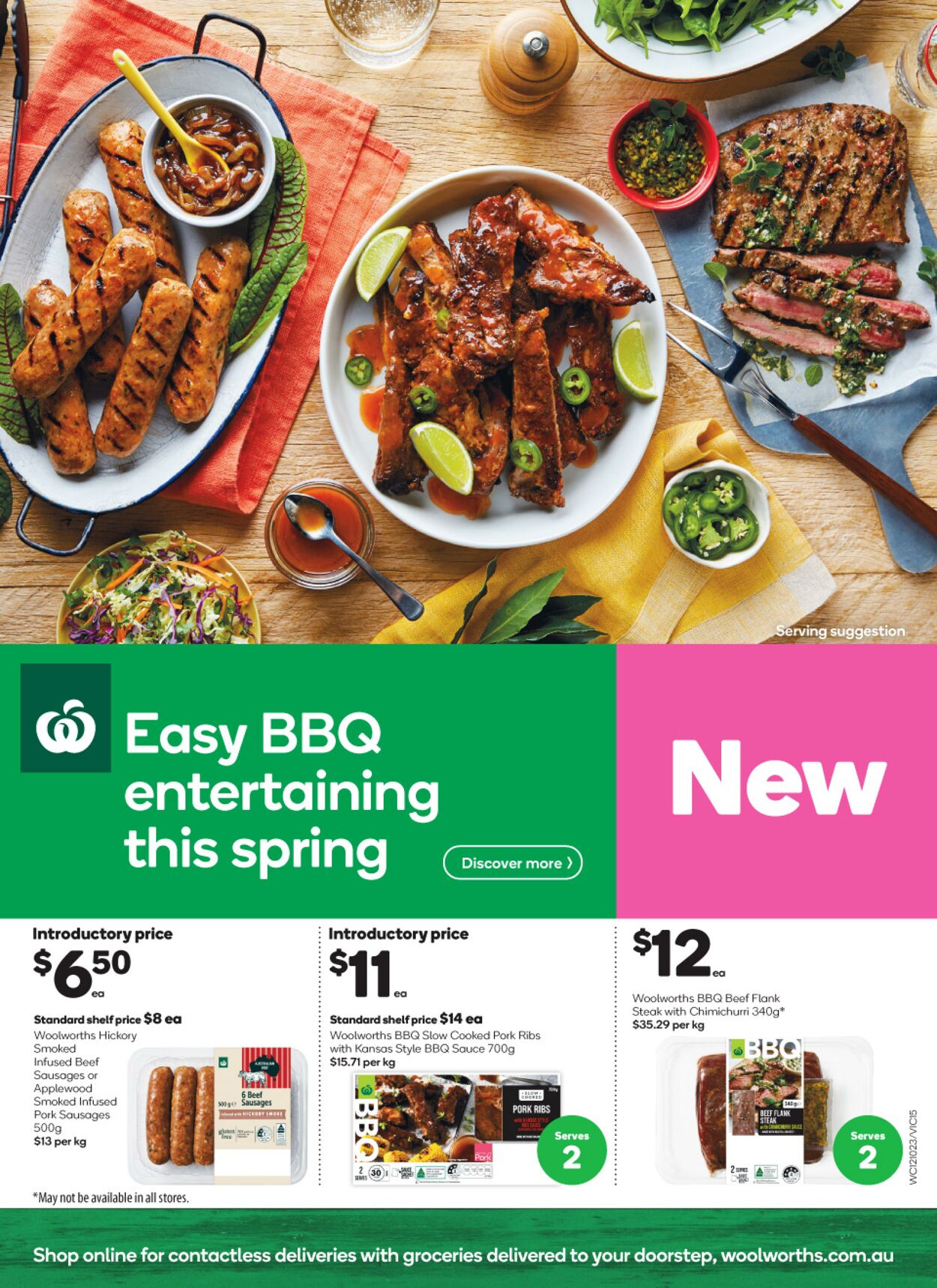 Catalogue Woolworths 12.10.2022 - 18.10.2022