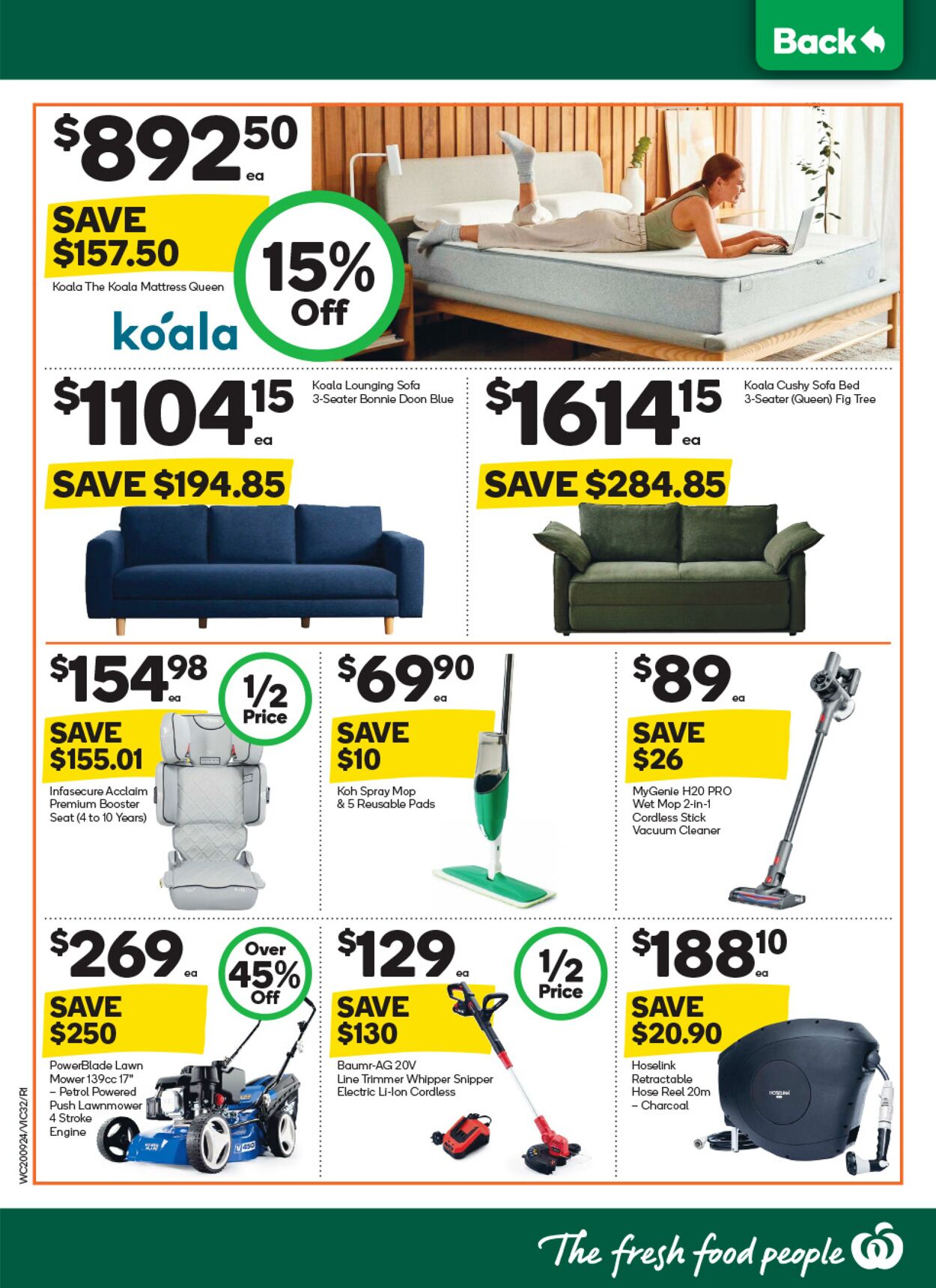 Catalogue Woolworths 20.09.2023 - 26.09.2023