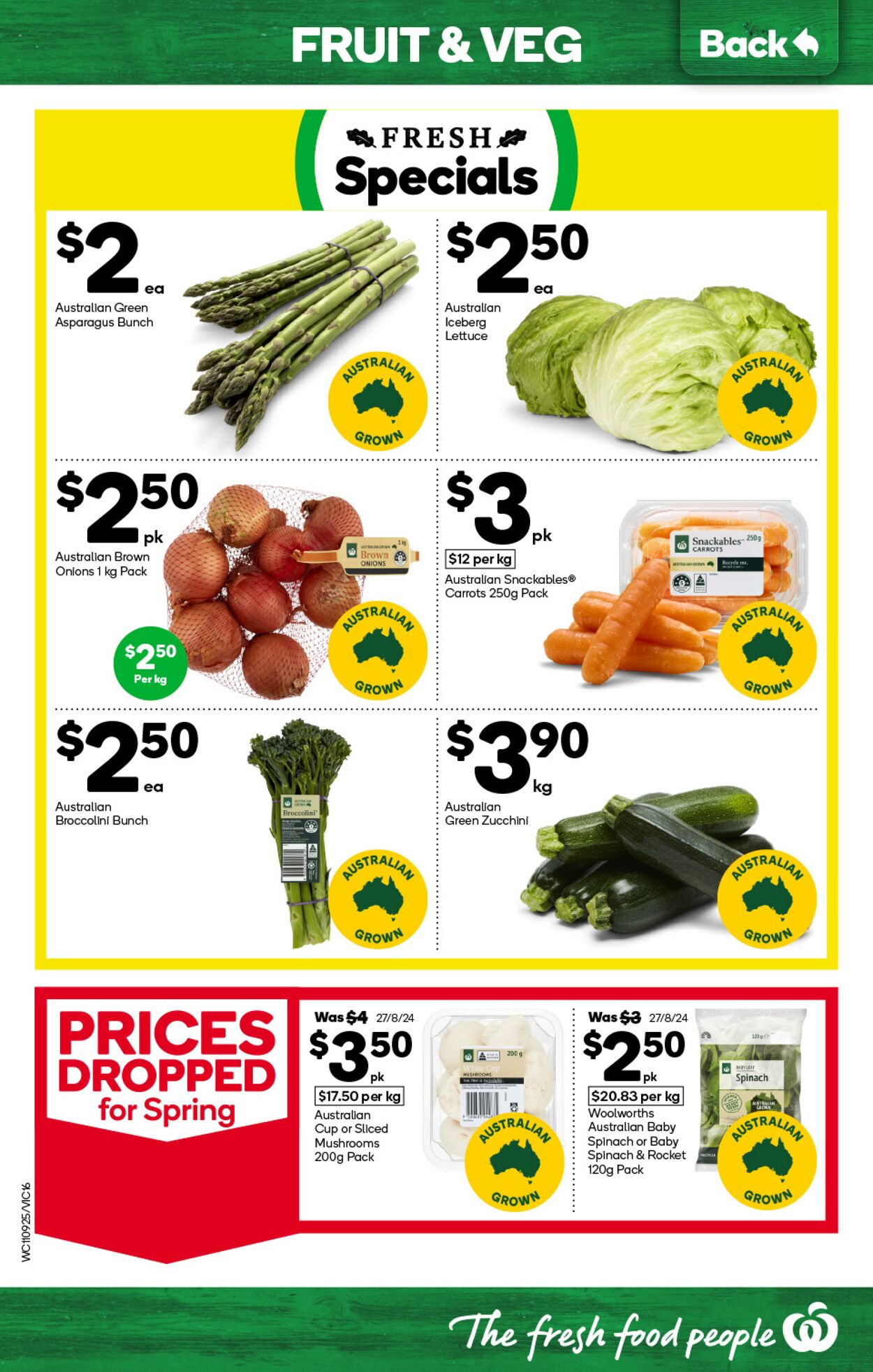 Catalogue Woolworths 11.09.2024 - 17.09.2024