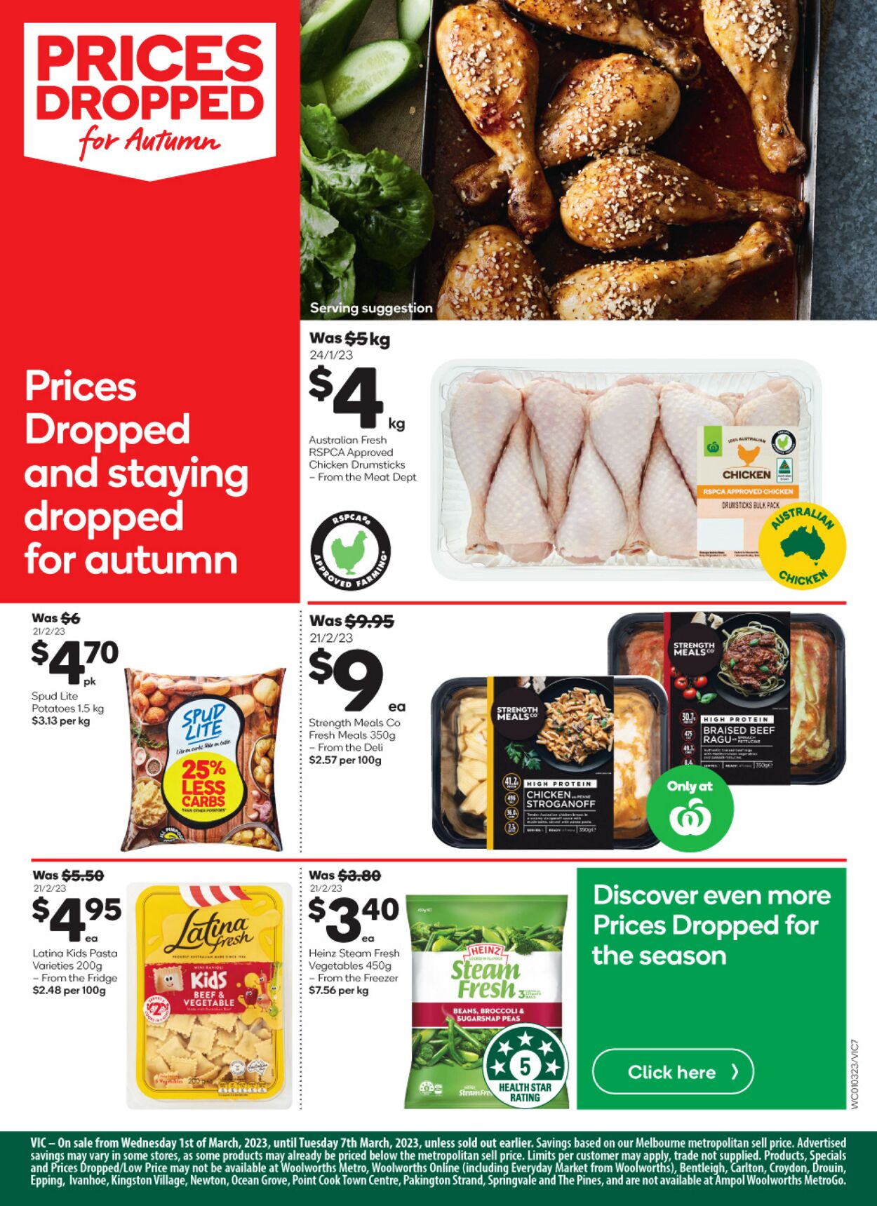 Catalogue Woolworths 01.03.2023 - 07.03.2023