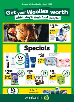 Catalogue Woolworths 01.03.2023 - 07.03.2023