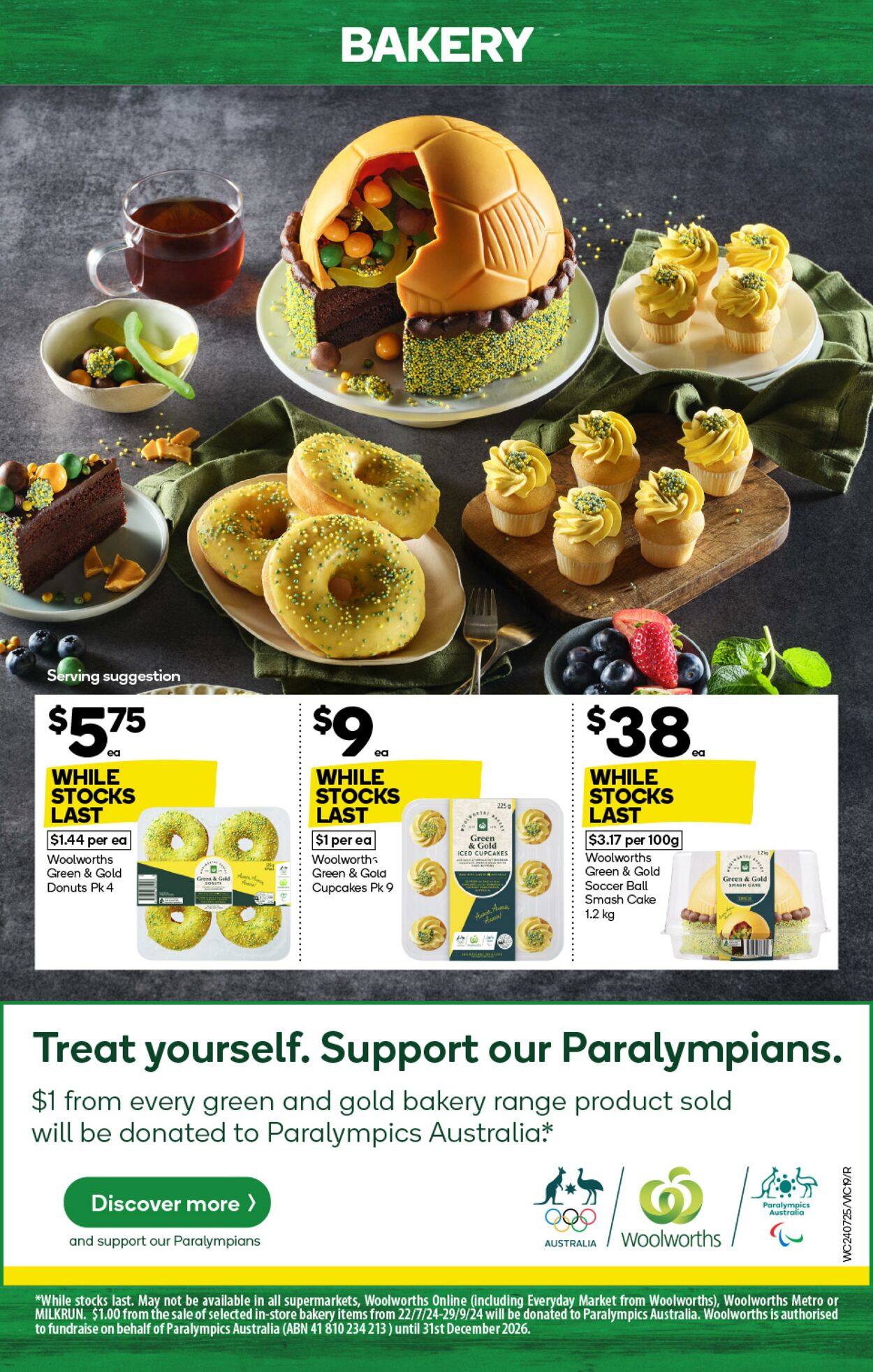 Catalogue Woolworths 24.07.2024 - 30.07.2024