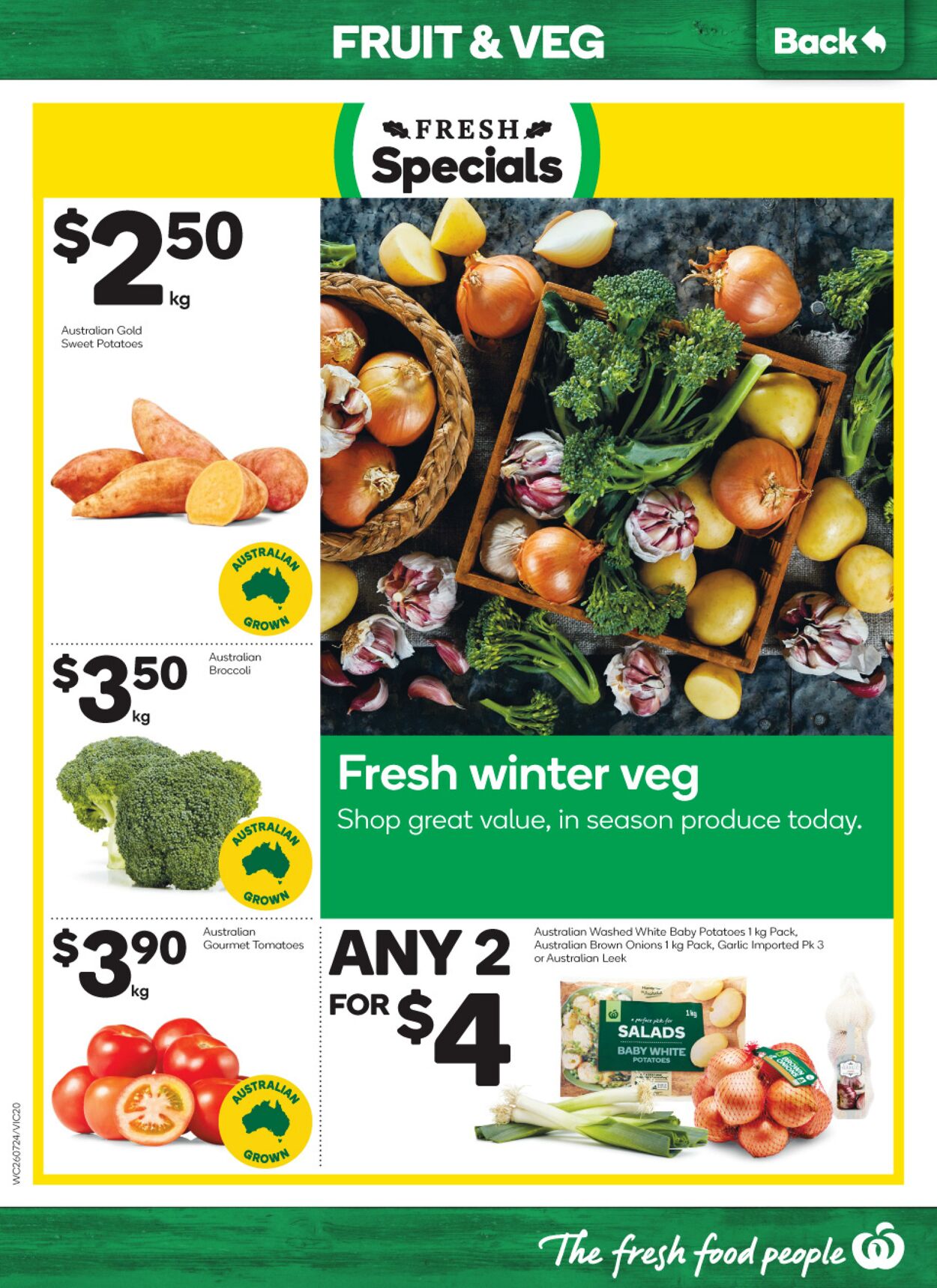 Catalogue Woolworths 26.07.2023 - 01.08.2023