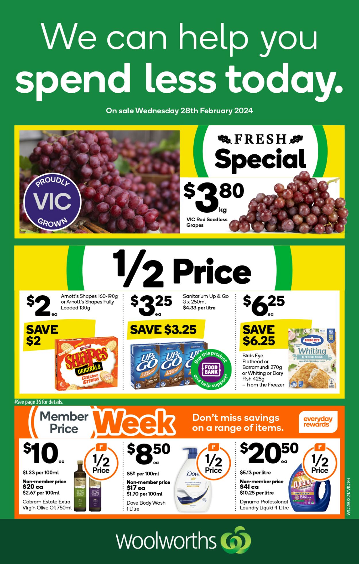 Catalogue Woolworths - Weekly Specials Catalogue VIC 28 Feb, 2024 - 5 Mar, 2024