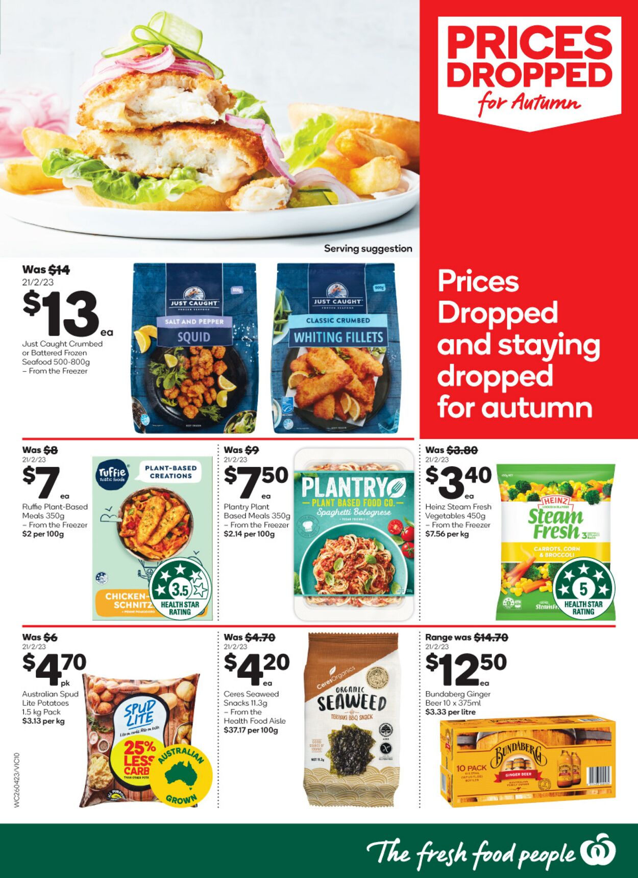 Catalogue Woolworths 26.04.2023 - 02.05.2023