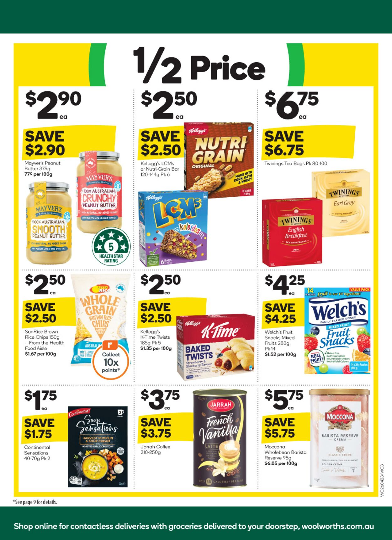 Catalogue Woolworths 26.04.2023 - 02.05.2023