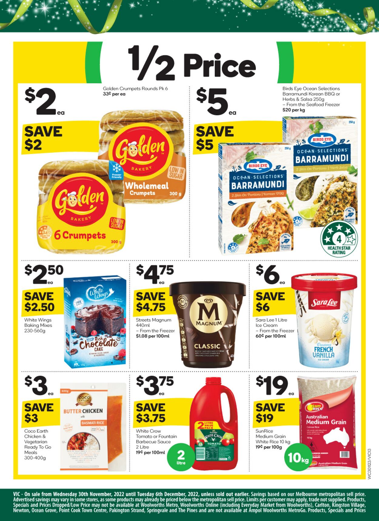 Catalogue Woolworths 30.11.2022 - 06.12.2022