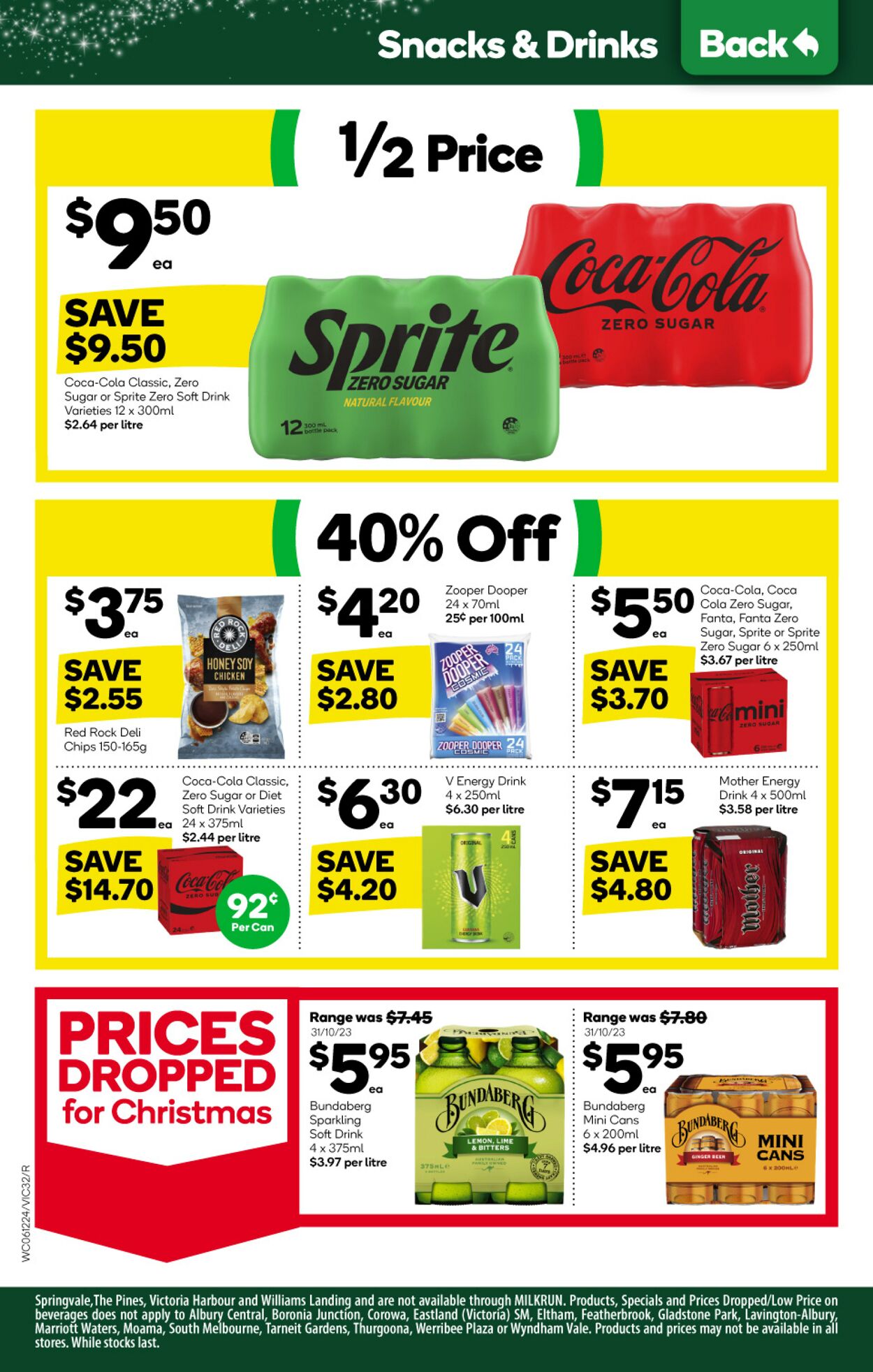 Catalogue Woolworths 06.12.2023 - 12.12.2023