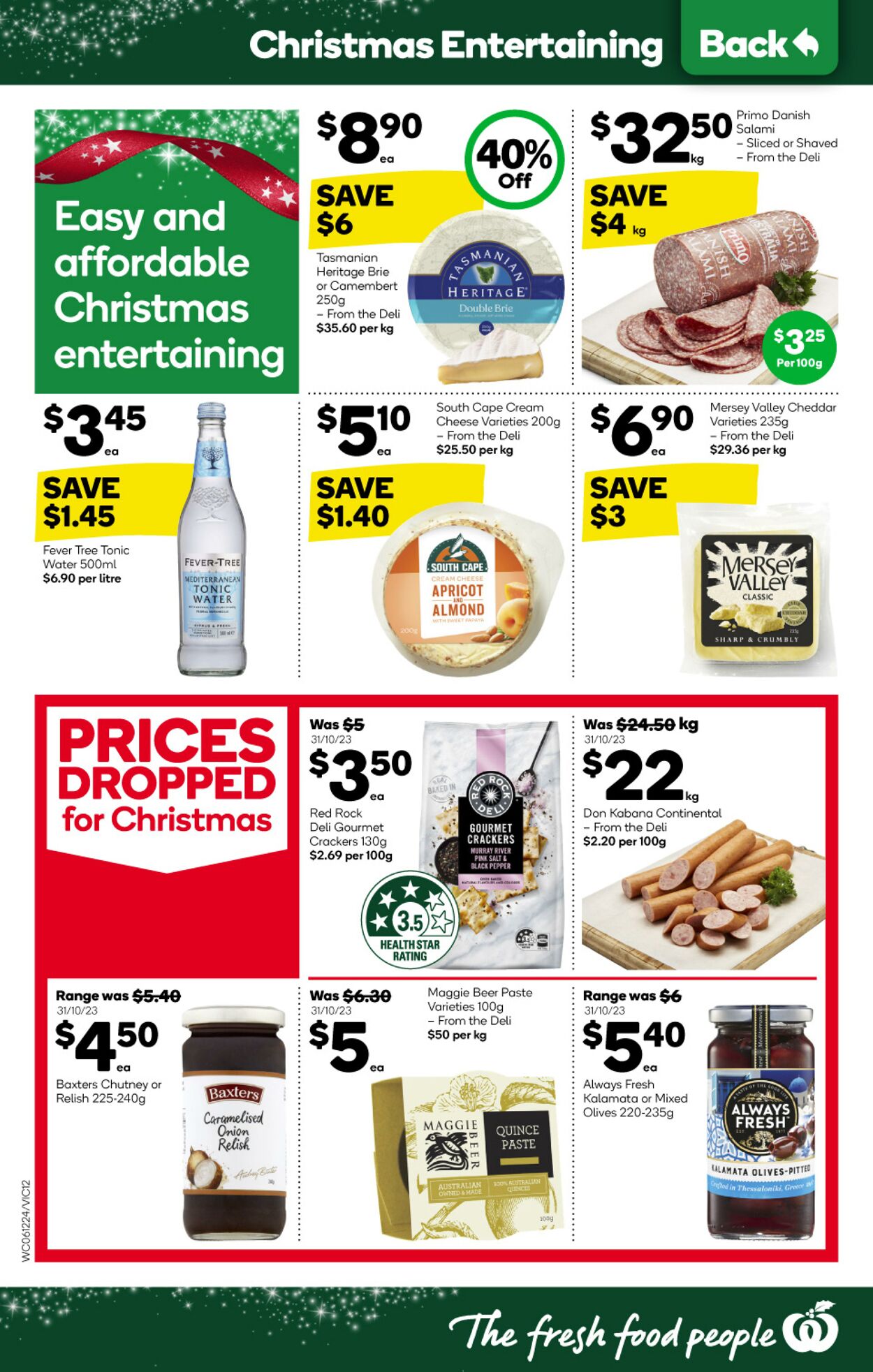 Catalogue Woolworths 06.12.2023 - 12.12.2023