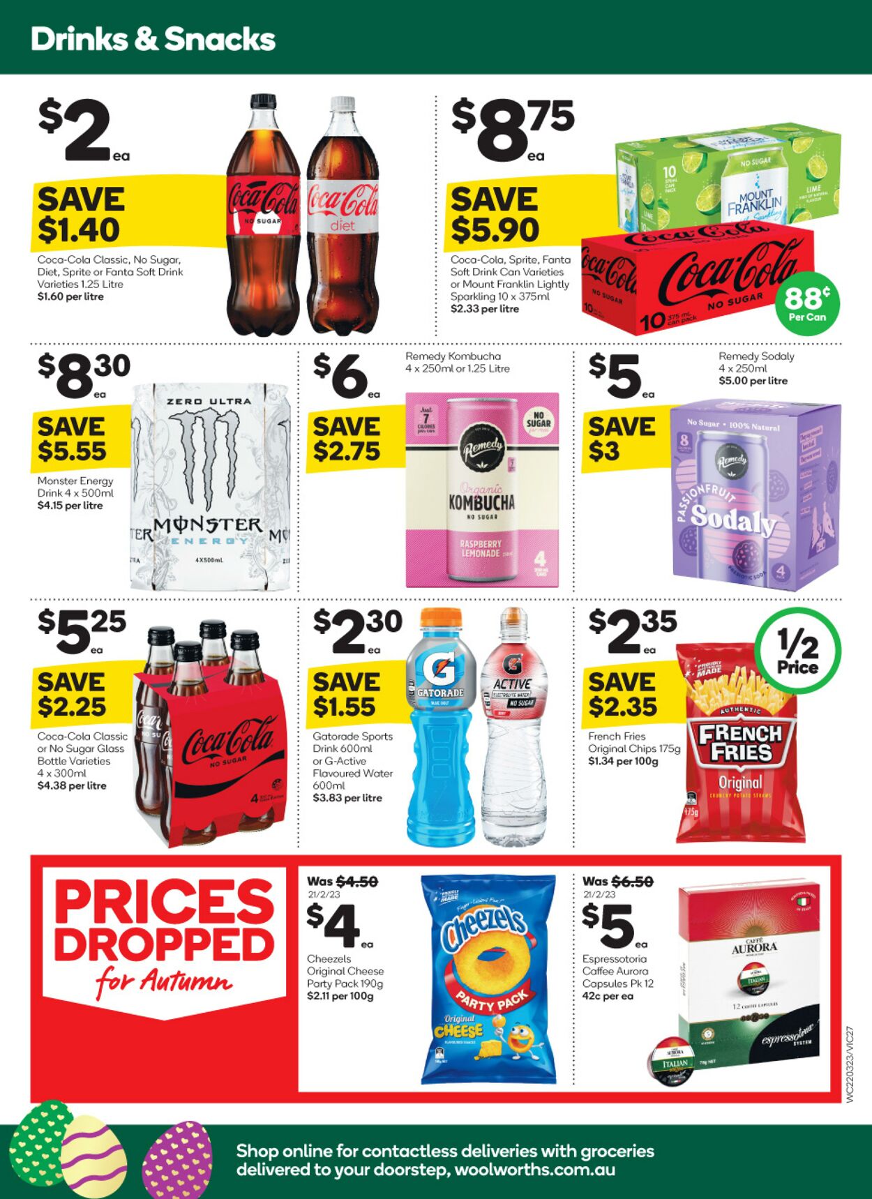 Catalogue Woolworths 22.03.2023 - 28.03.2023