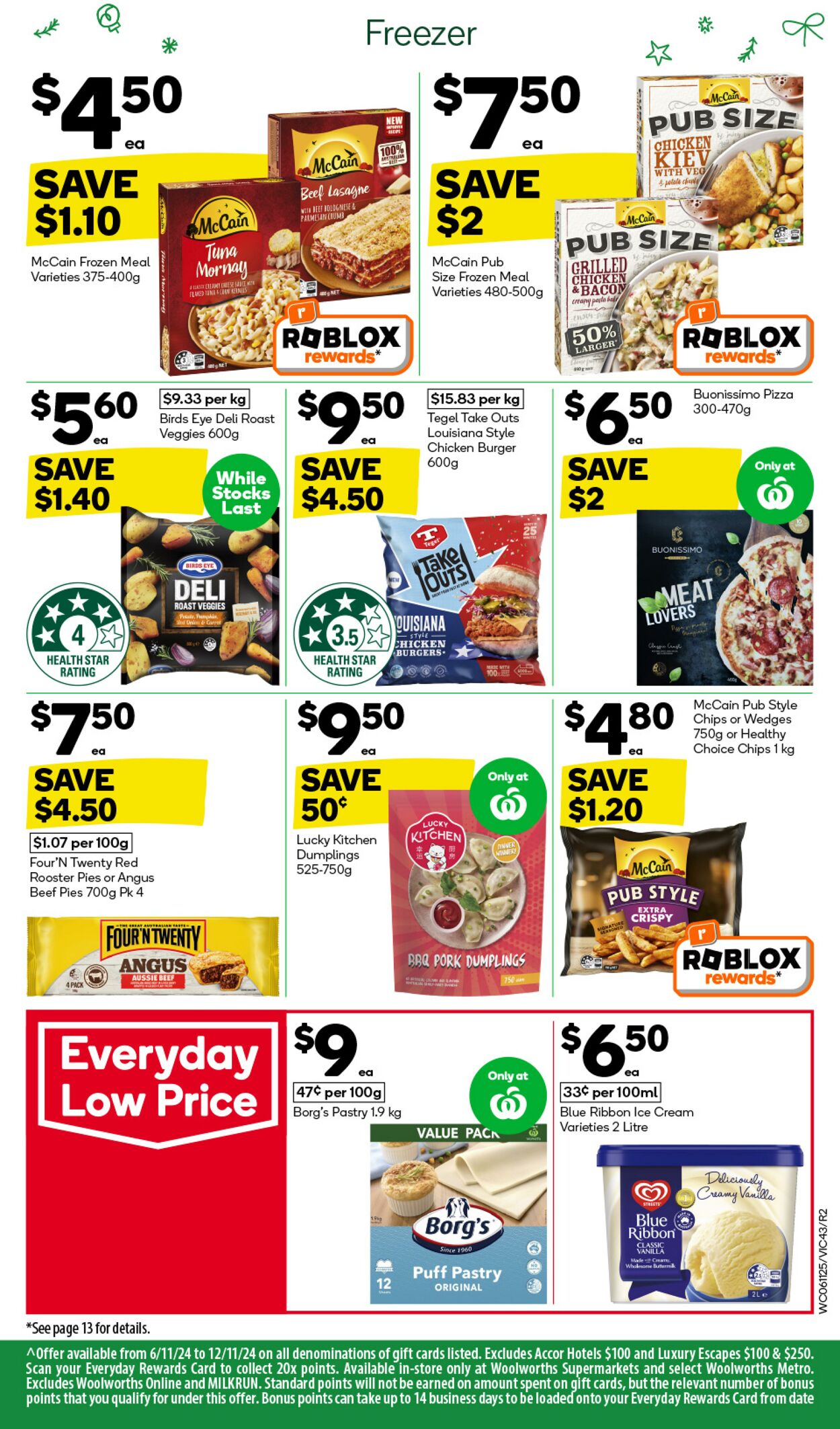 Catalogue Woolworths 06.11.2024 - 12.11.2024