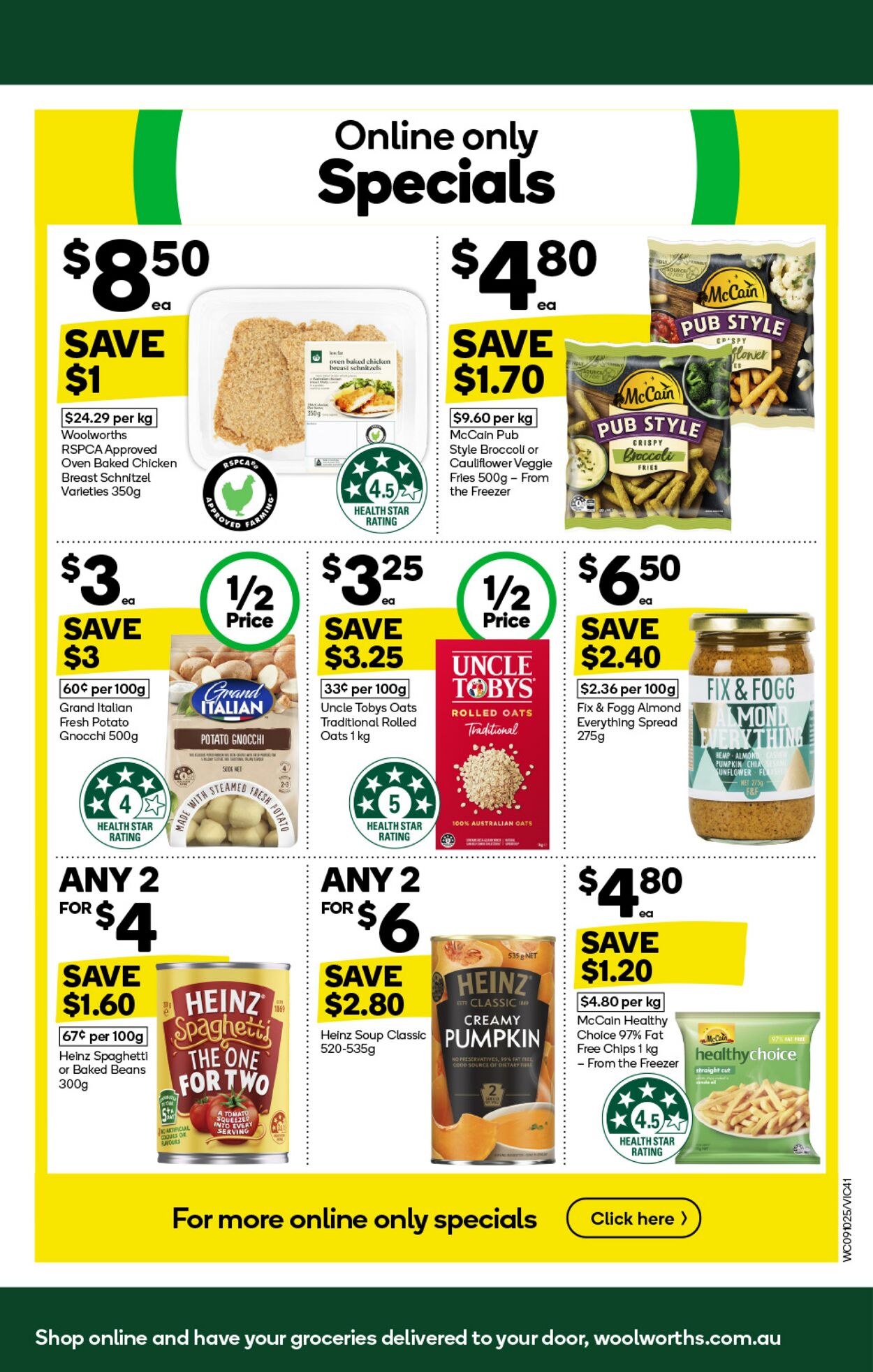 Catalogue Woolworths 09.10.2024 - 15.10.2024