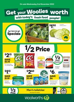 Catalogue Woolworths 02.11.2022 - 08.11.2022