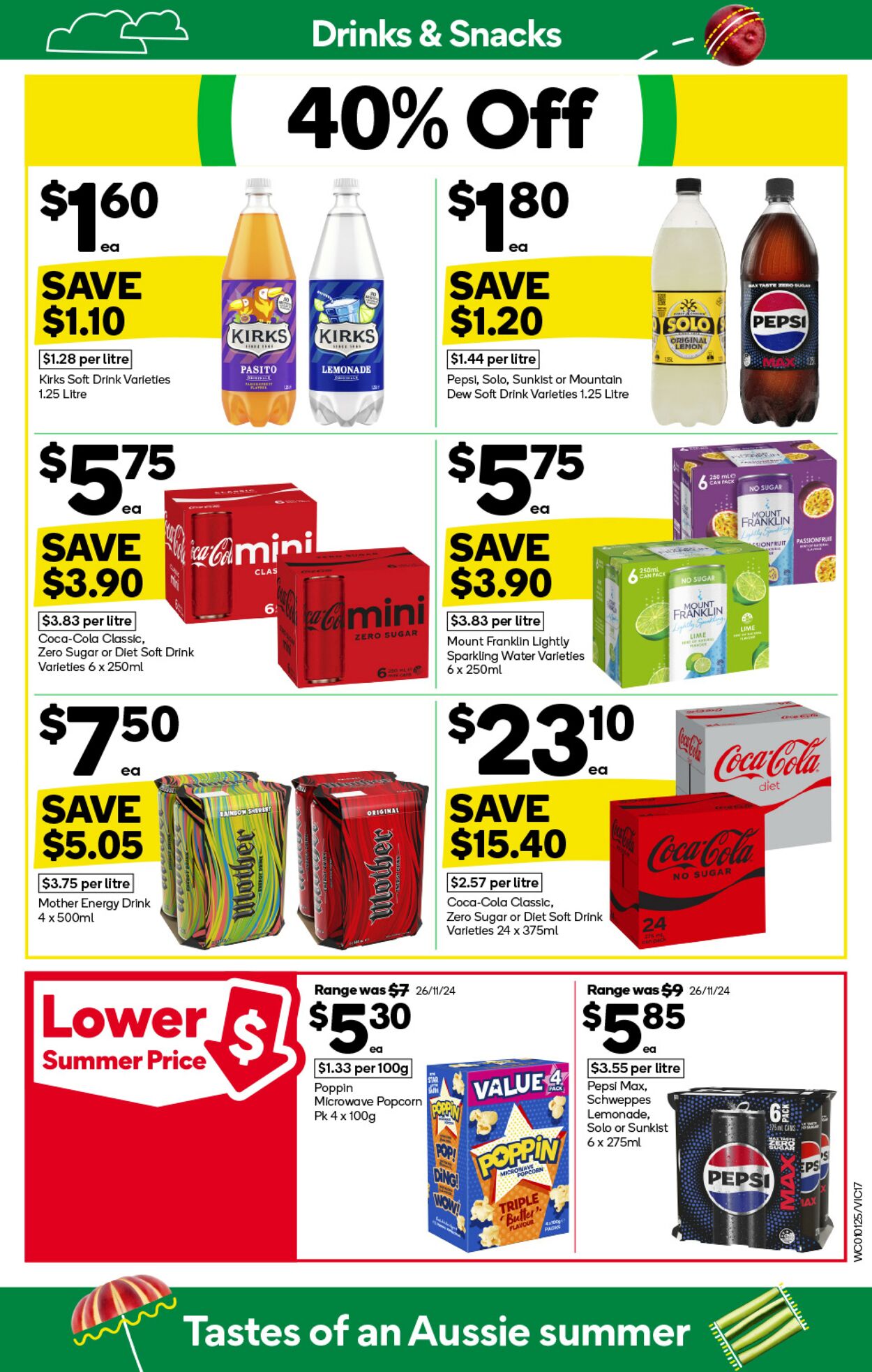 Catalogue Woolworths 01.01.2025 - 07.01.2025