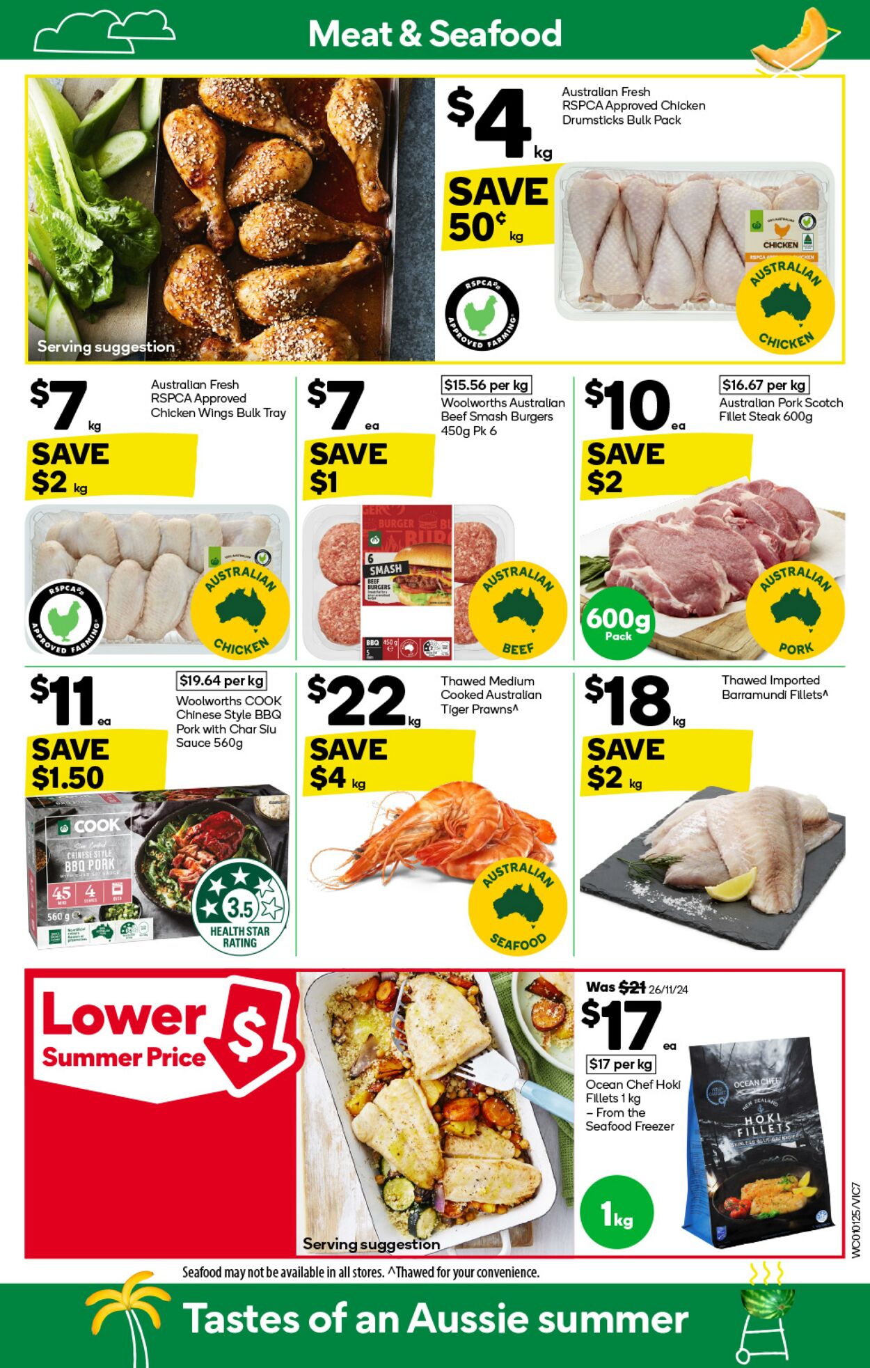 Catalogue Woolworths 01.01.2025 - 07.01.2025