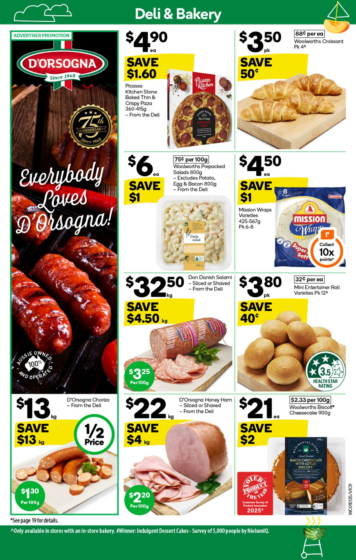 Catalogue Woolworths 01.01.2025 - 07.01.2025