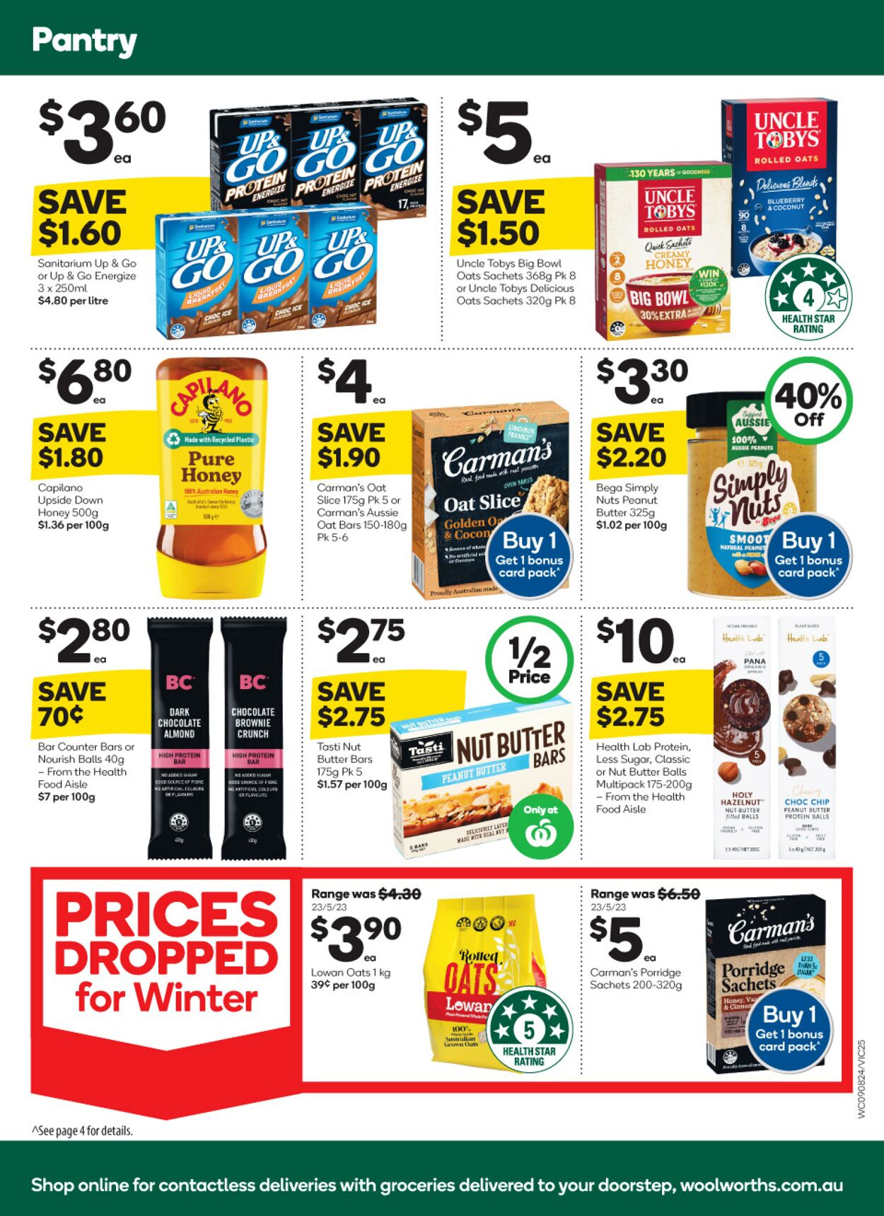 Catalogue Woolworths 09.08.2023 - 15.08.2023