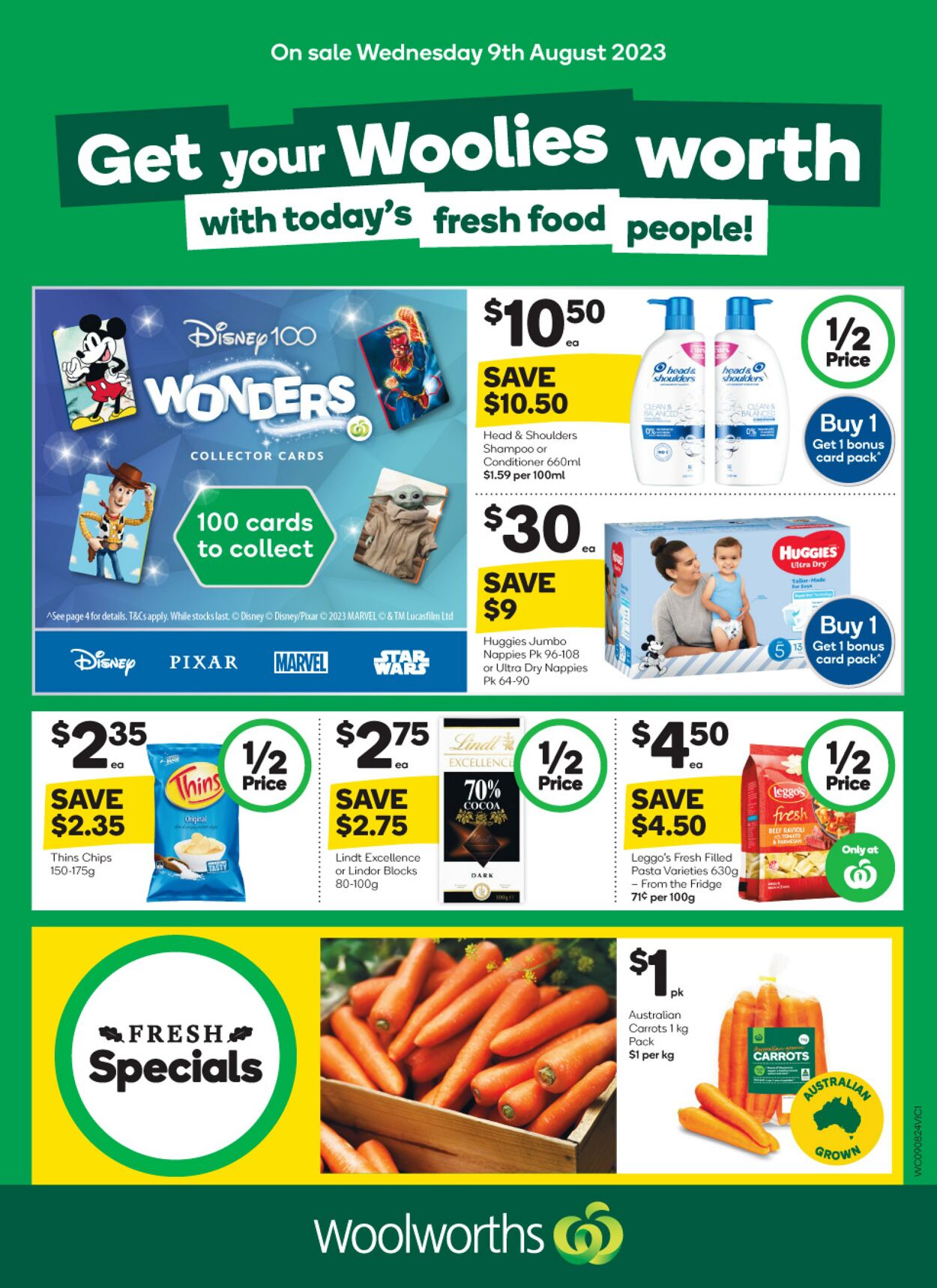 Catalogue Woolworths 09.08.2023 - 15.08.2023