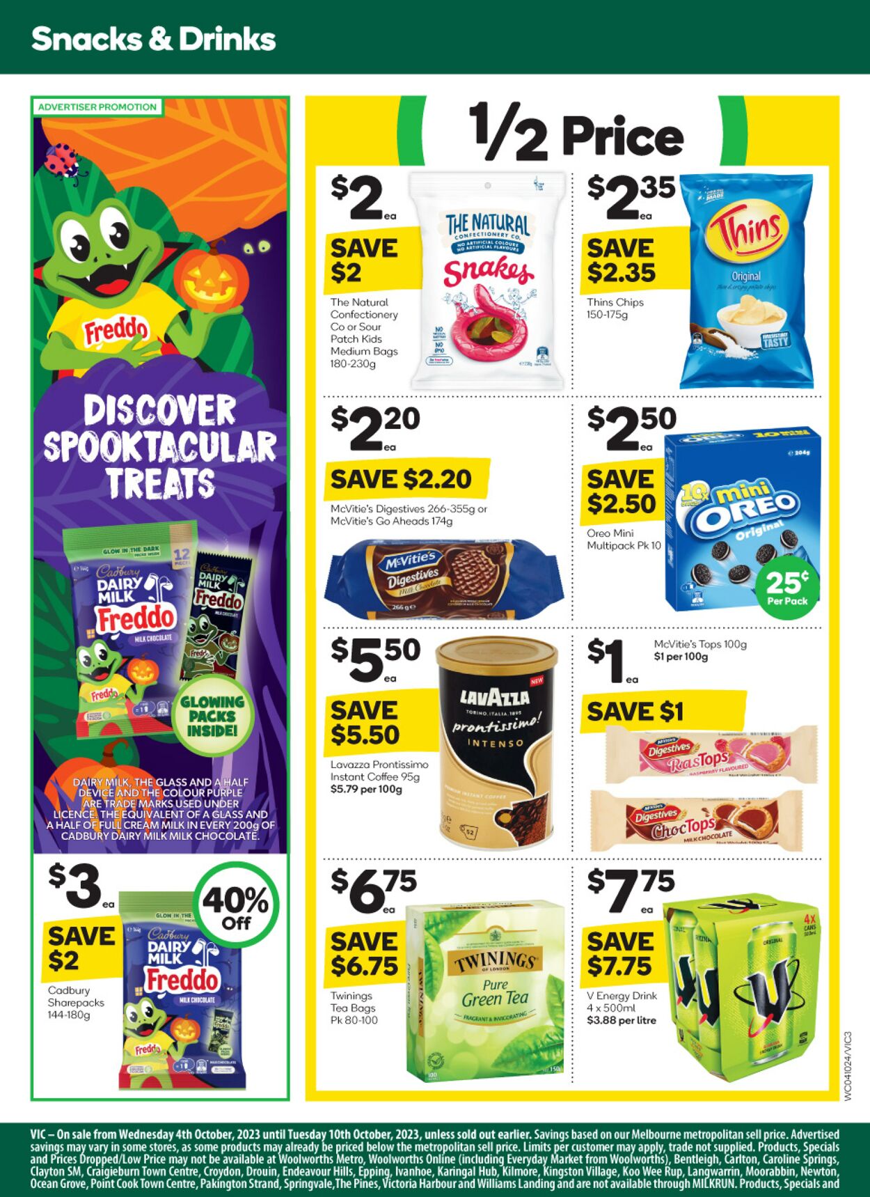 Catalogue Woolworths 04.10.2023 - 10.10.2023