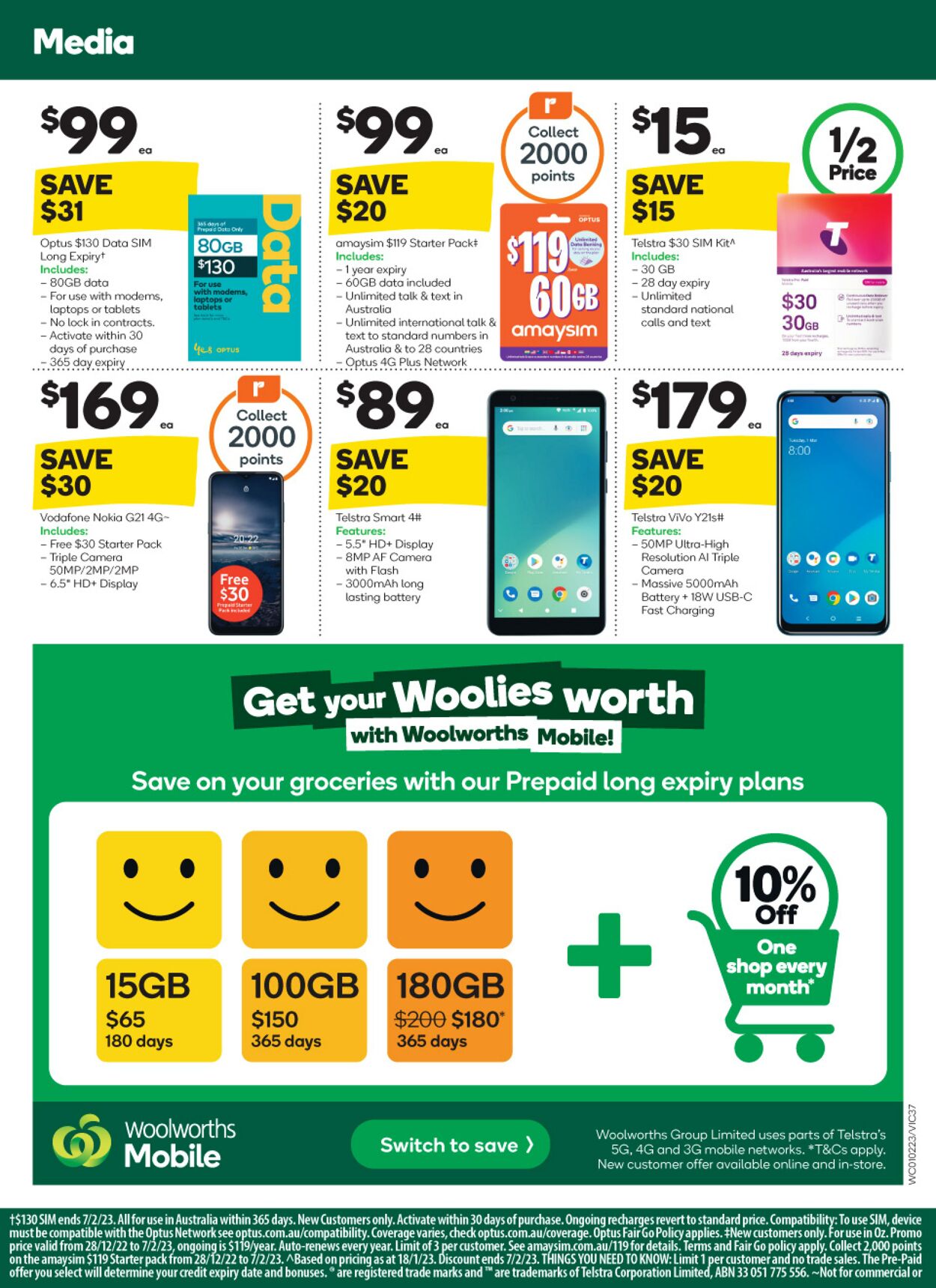 Catalogue Woolworths 01.02.2023 - 07.02.2023