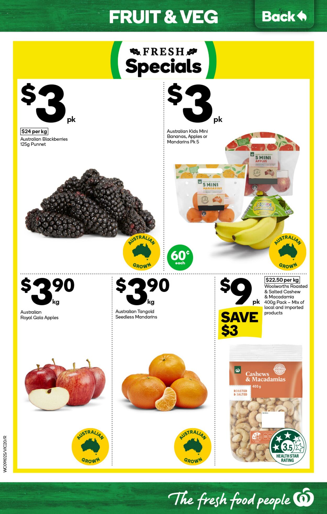 Catalogue Woolworths 09.10.2024 - 15.10.2024