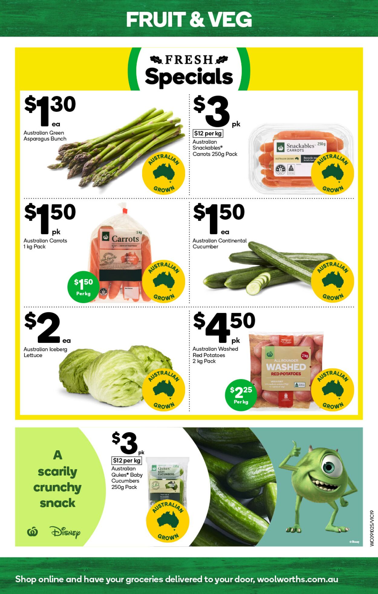 Catalogue Woolworths 09.10.2024 - 15.10.2024