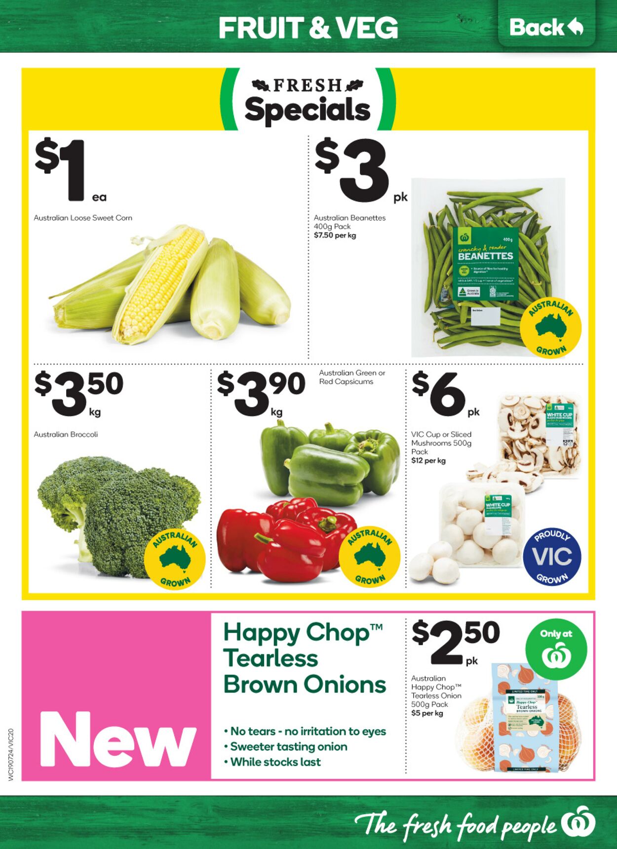 Catalogue Woolworths 19.07.2023 - 25.07.2023