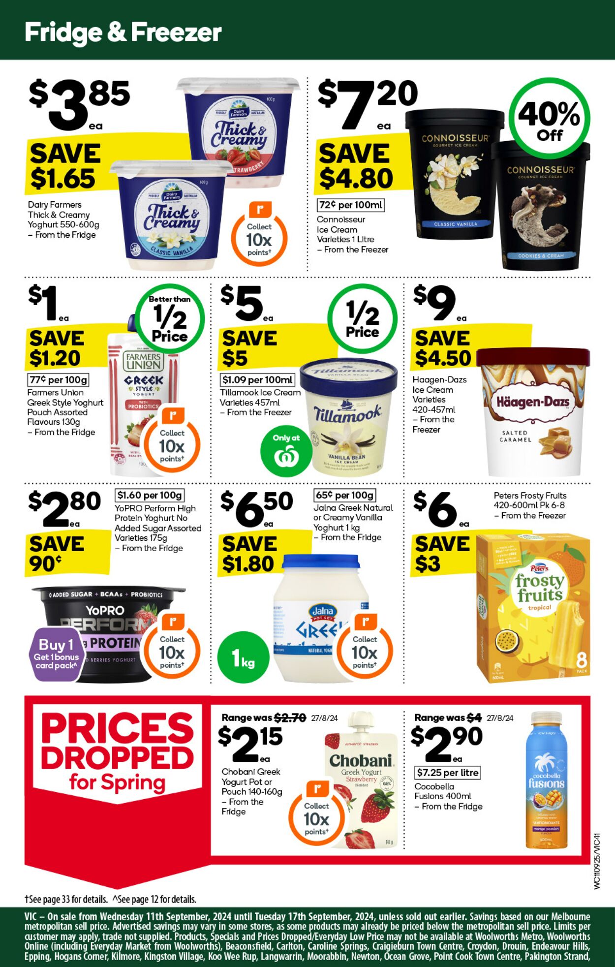 Catalogue Woolworths 11.09.2024 - 17.09.2024