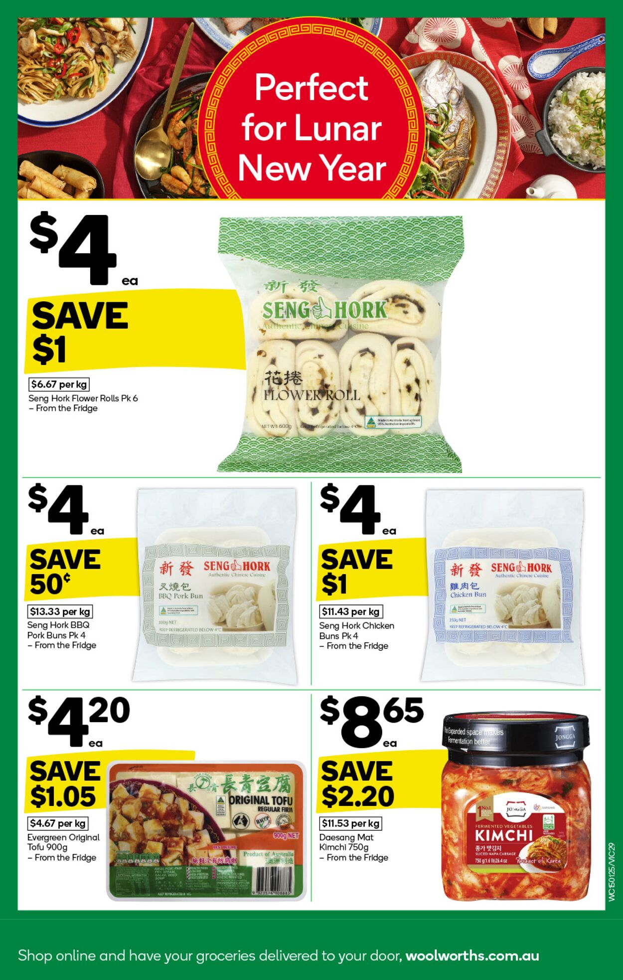 Catalogue Woolworths 15.01.2025 - 21.01.2025