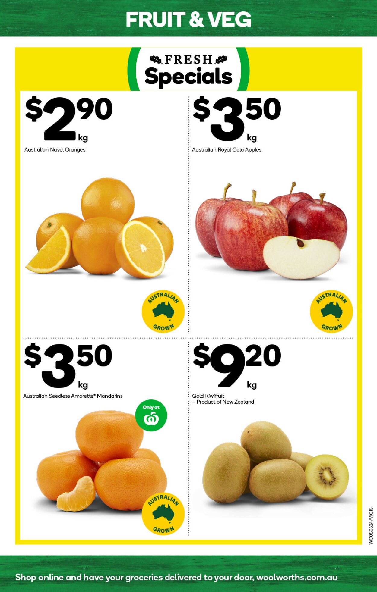 Catalogue Woolworths 05.06.2024 - 11.06.2024