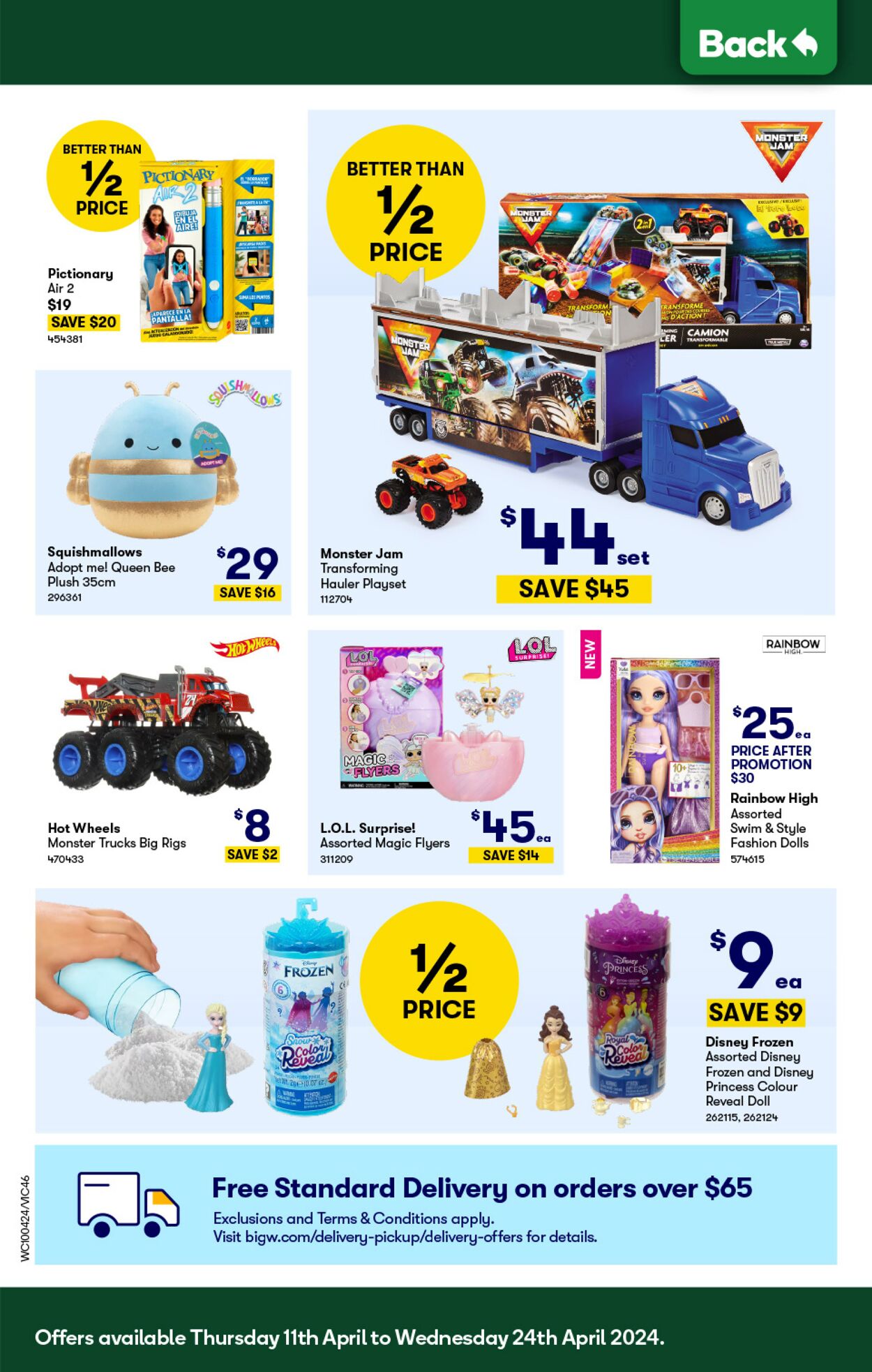 Catalogue Woolworths 10.04.2024 - 16.04.2024