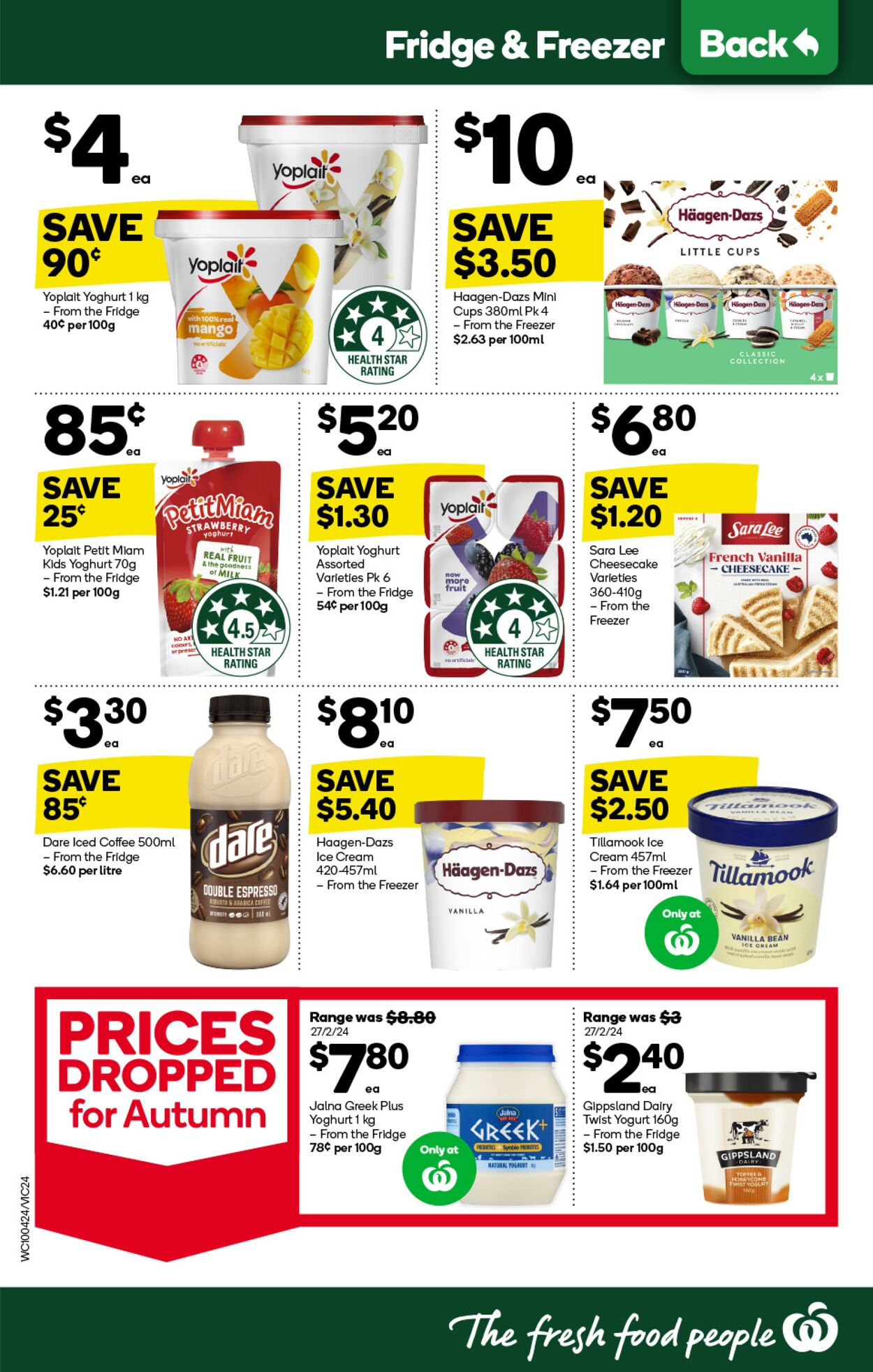 Catalogue Woolworths 10.04.2024 - 16.04.2024