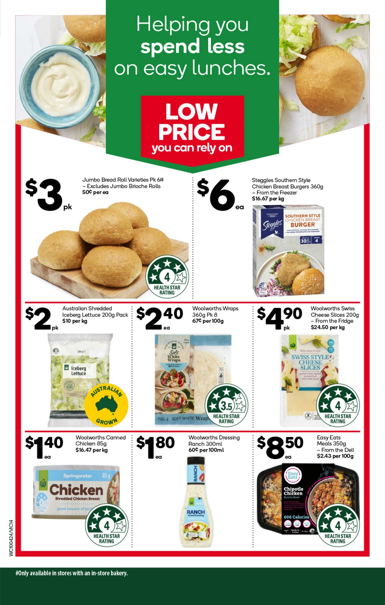 Catalogue Woolworths 10.04.2024 - 16.04.2024