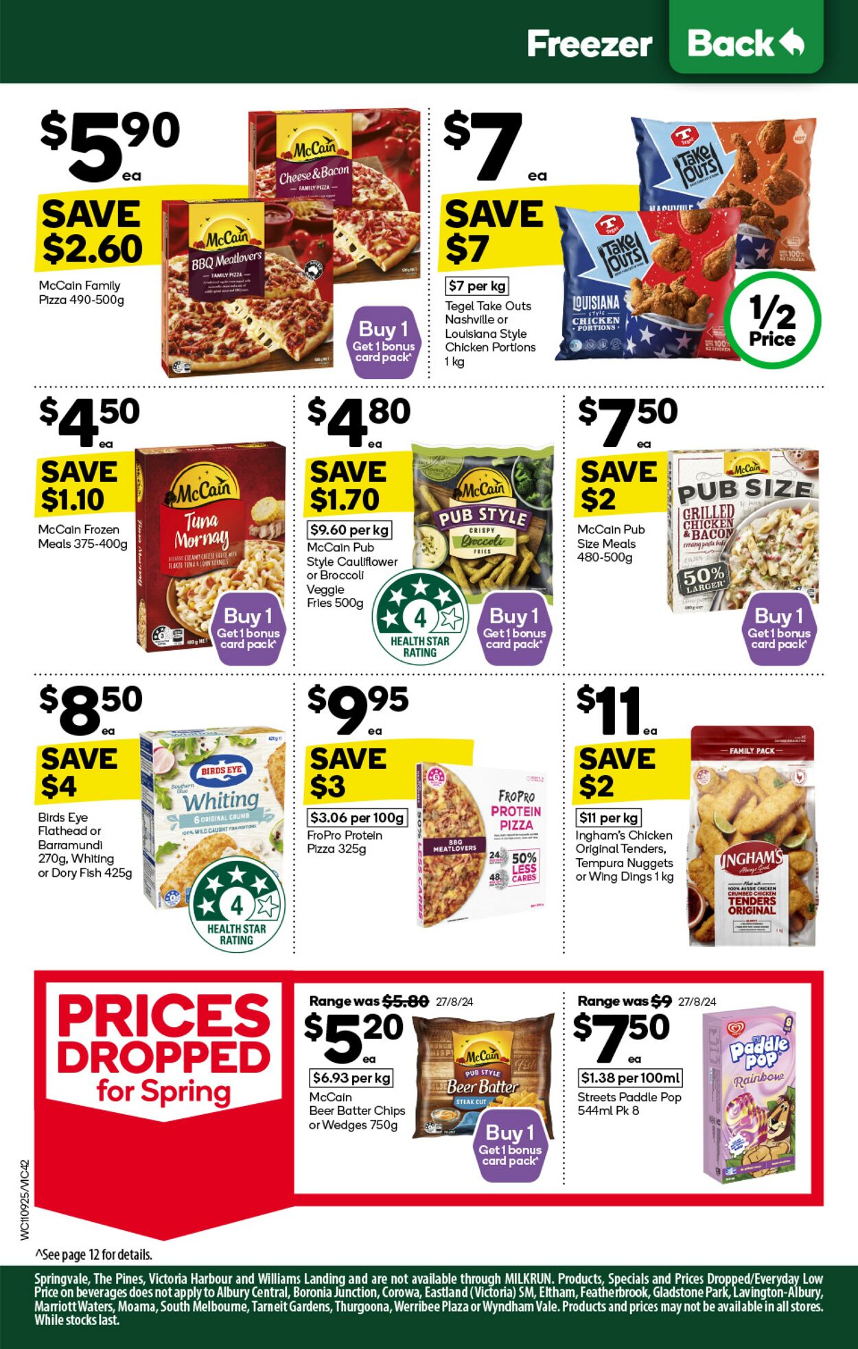 Catalogue Woolworths 11.09.2024 - 17.09.2024