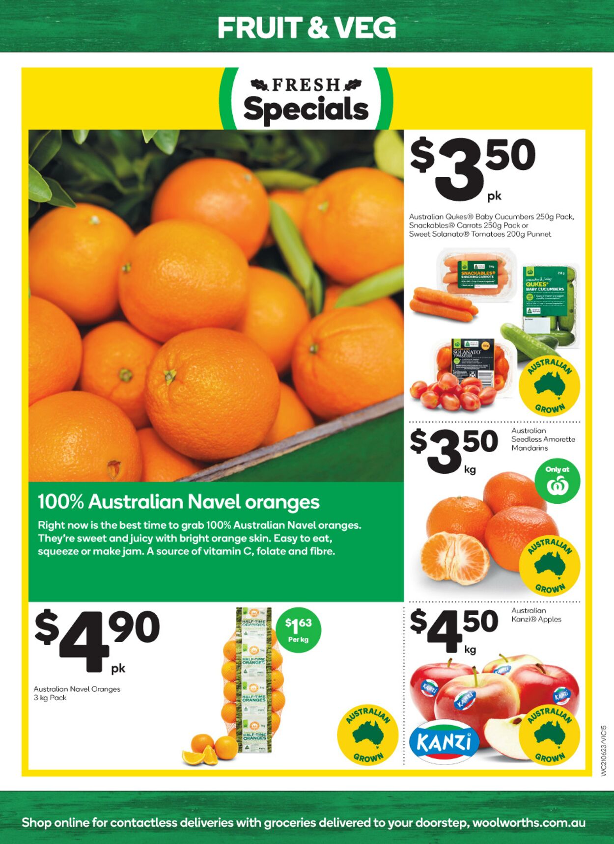 Catalogue Woolworths 21.06.2023 - 27.06.2023