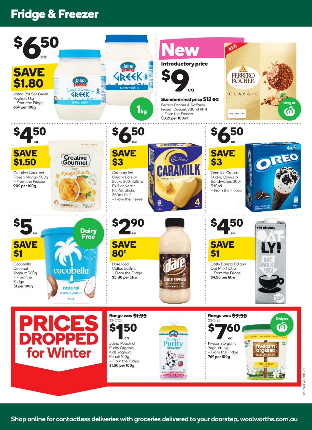 Catalogue Woolworths 24.05.2023 - 30.05.2023