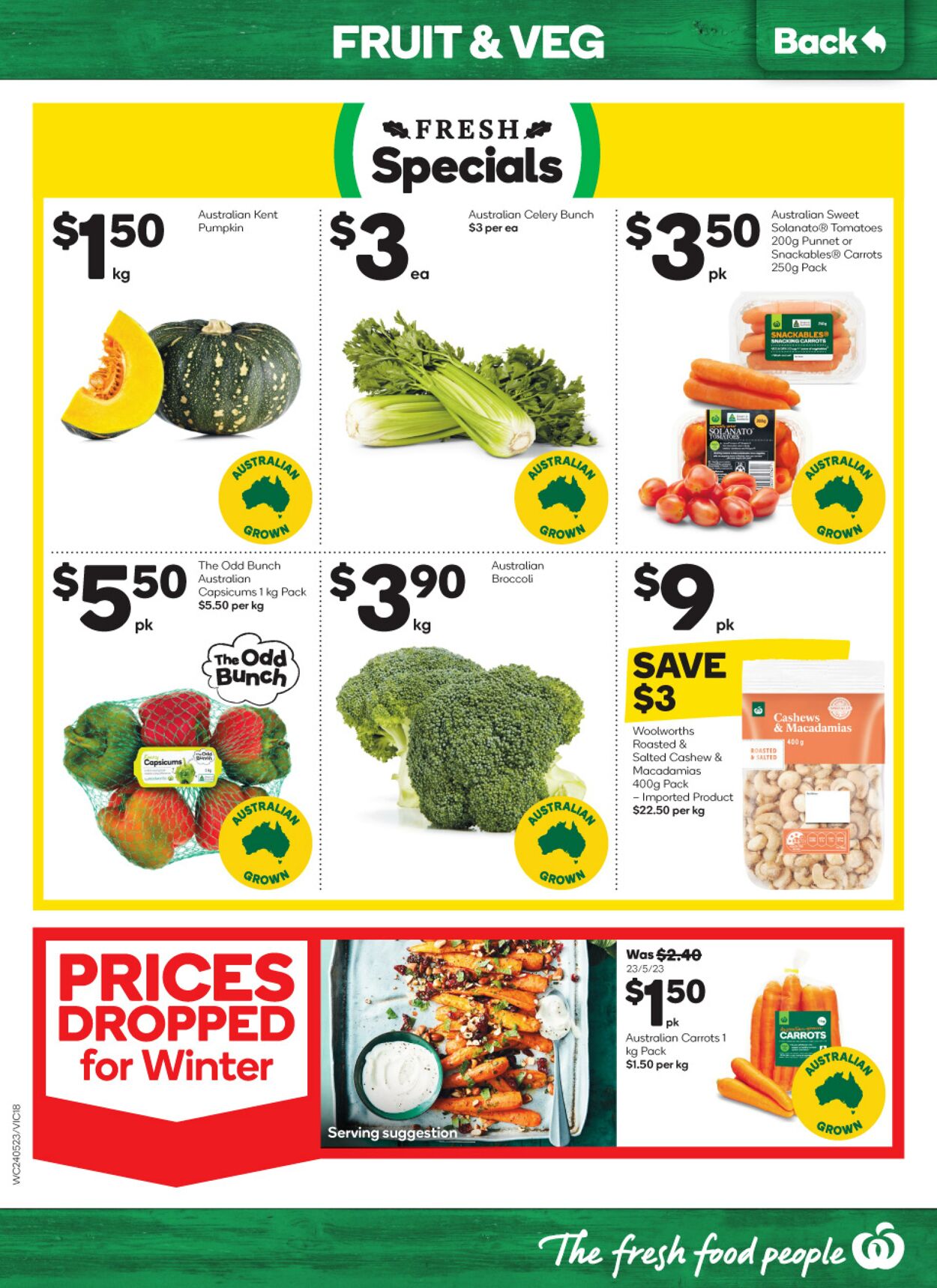 Catalogue Woolworths 24.05.2023 - 30.05.2023