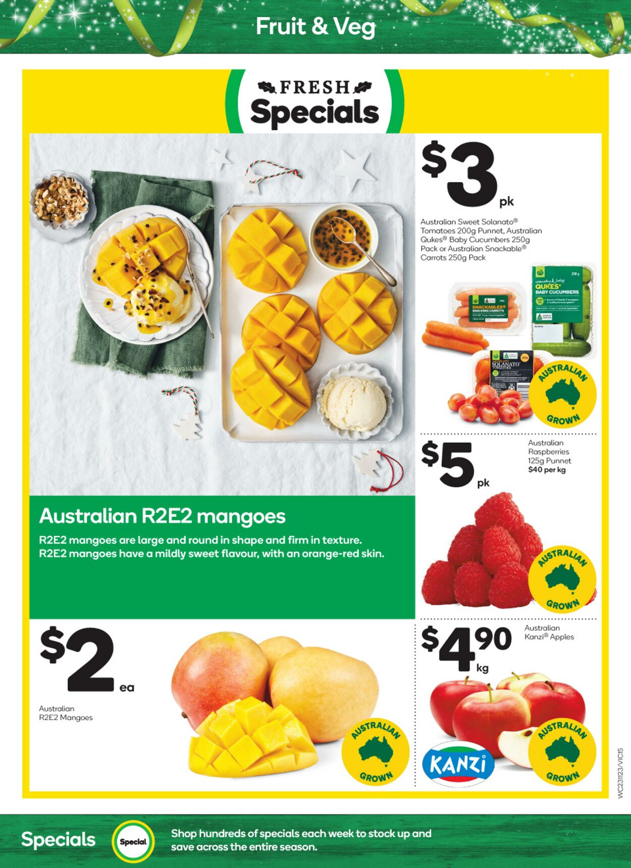 Catalogue Woolworths 23.11.2022 - 29.11.2022