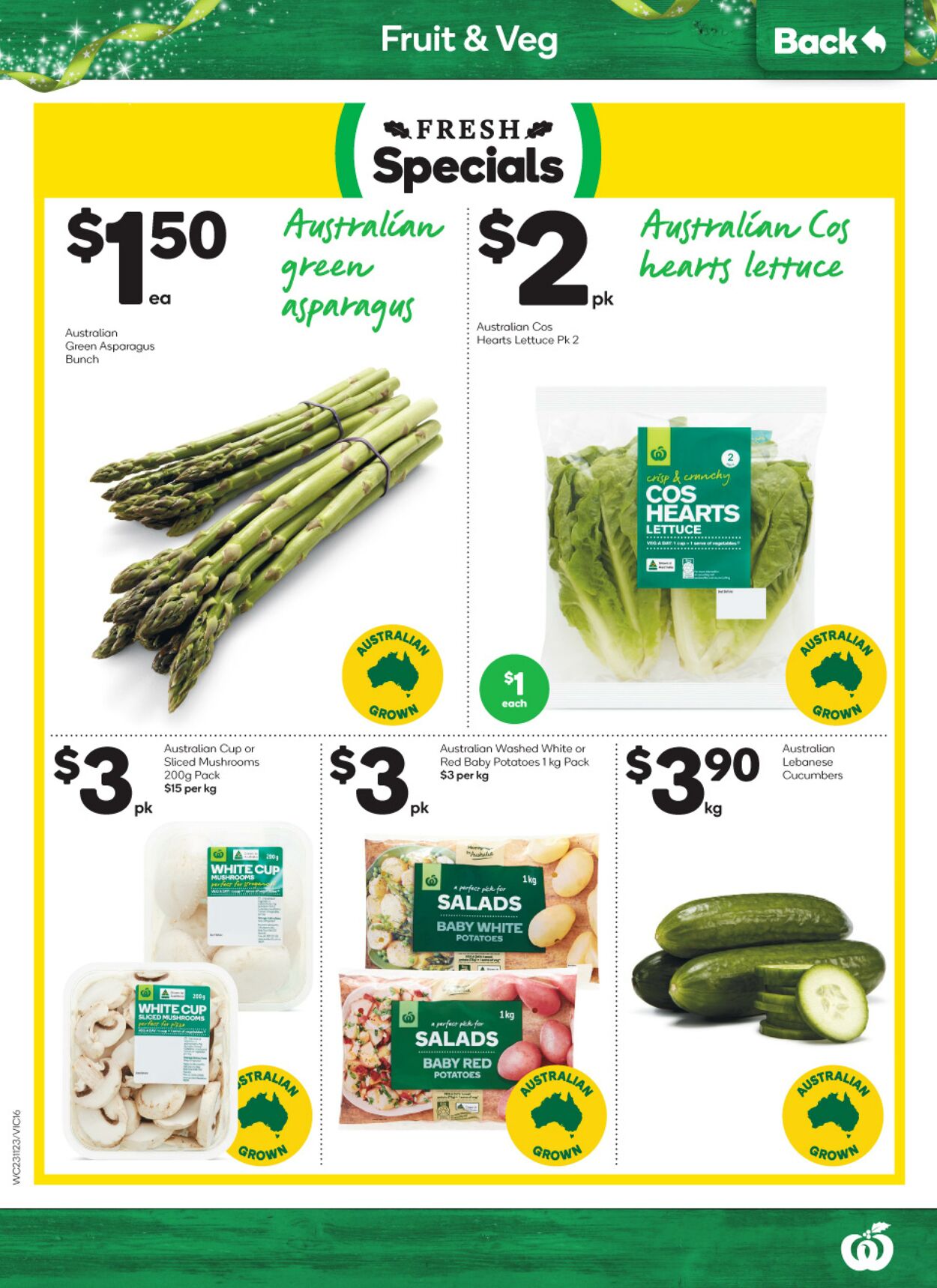 Catalogue Woolworths 23.11.2022 - 29.11.2022