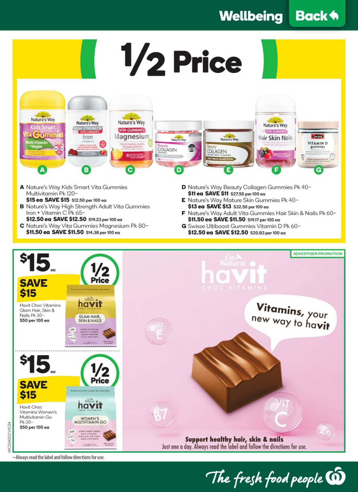 Catalogue Woolworths 26.10.2022 - 01.11.2022