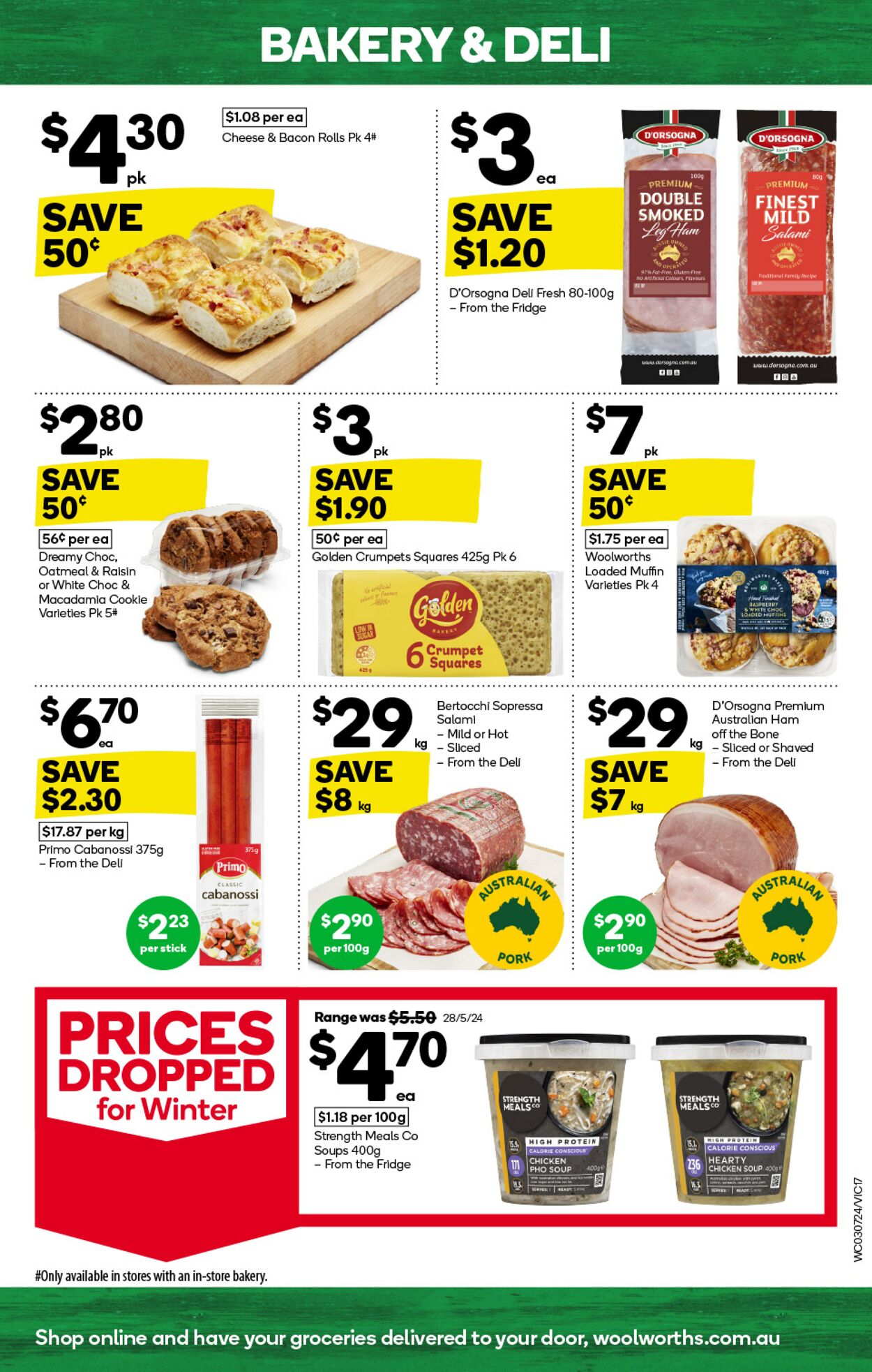 Catalogue Woolworths 03.07.2024 - 09.07.2024