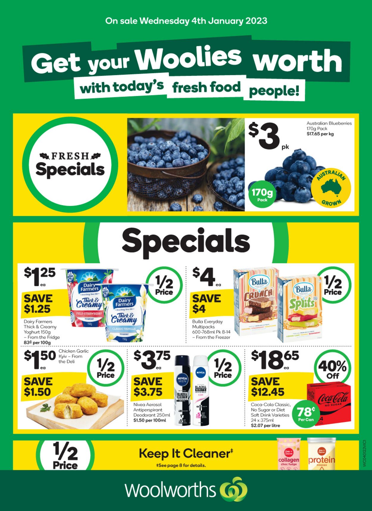 Catalogue Woolworths 04.01.2023 - 10.01.2023