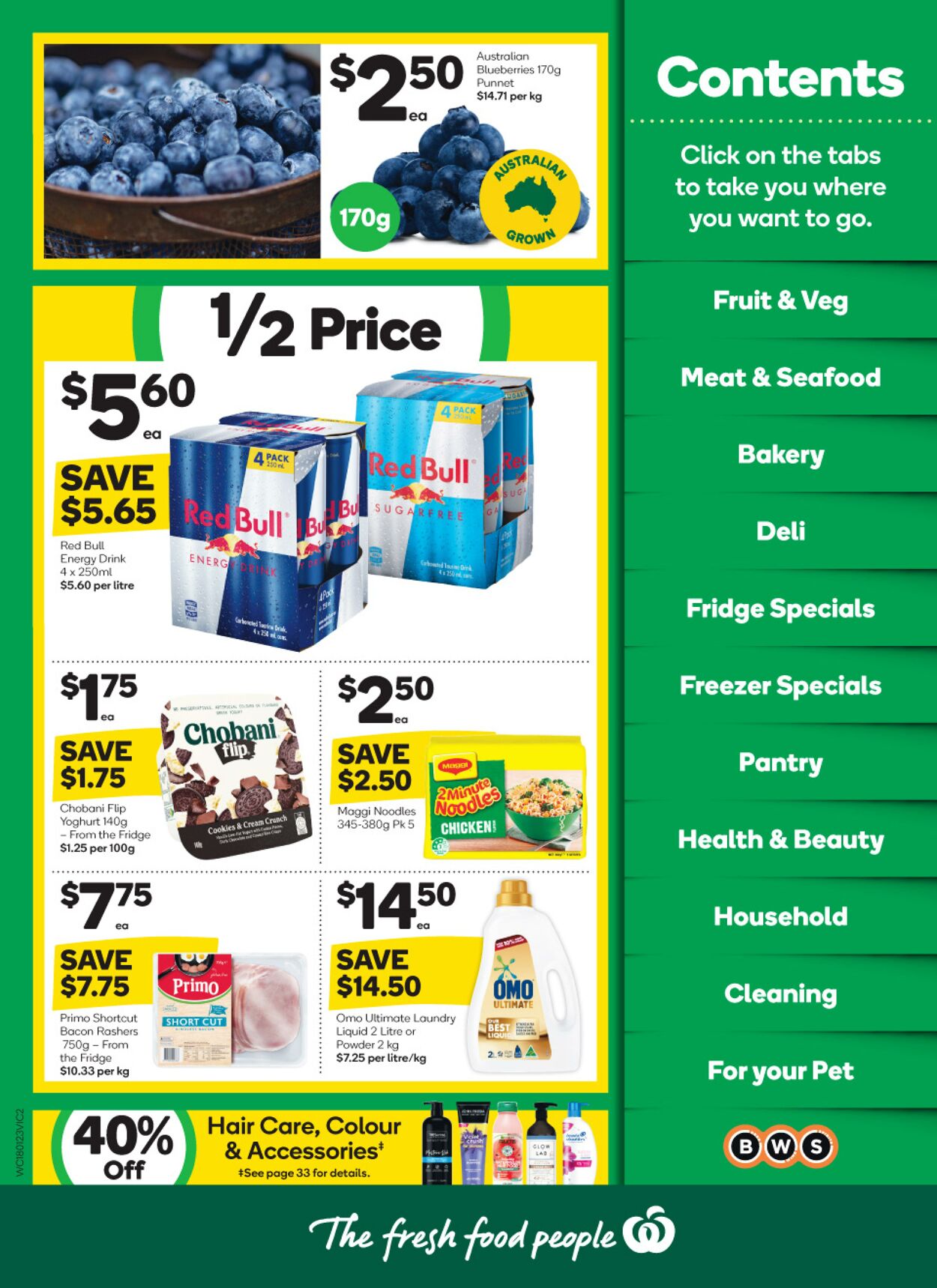 Catalogue Woolworths 18.01.2023 - 24.01.2023