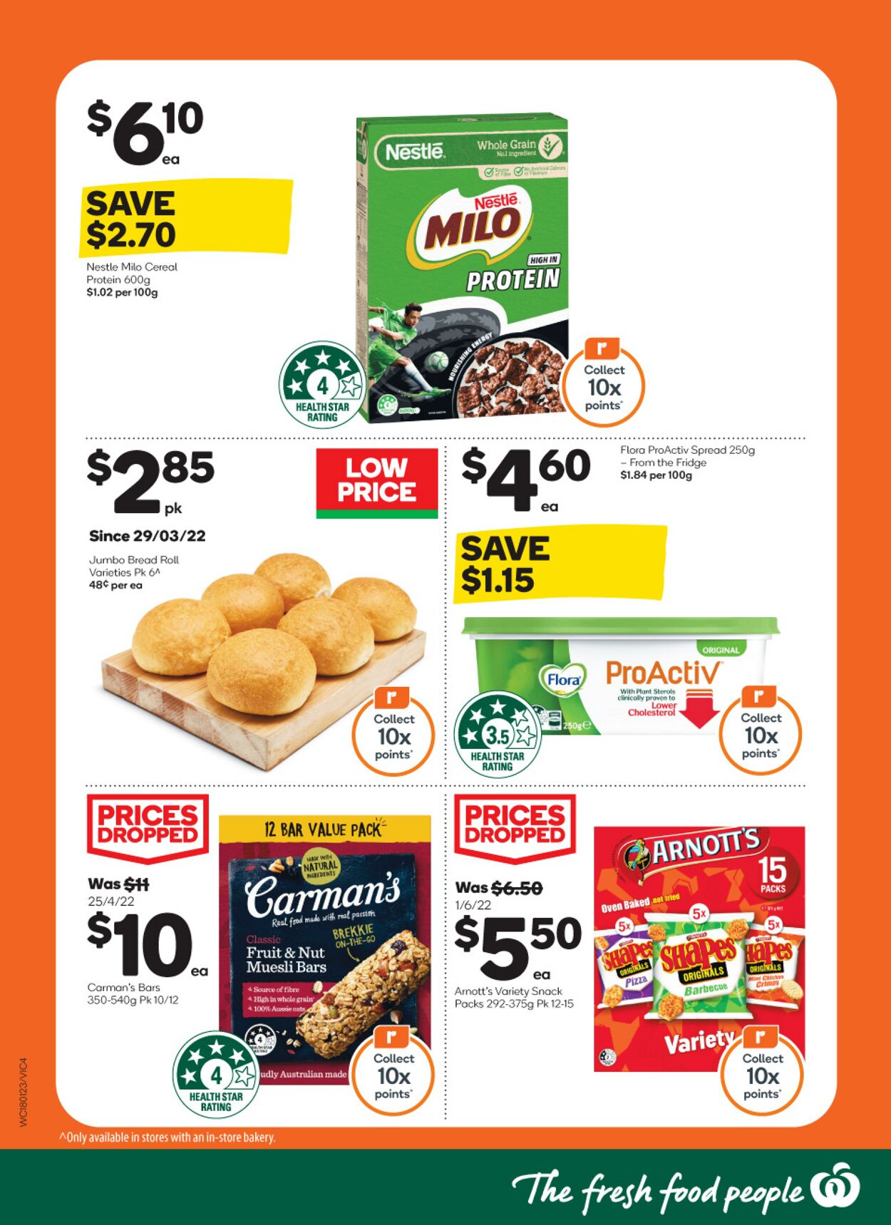 Catalogue Woolworths 18.01.2023 - 24.01.2023