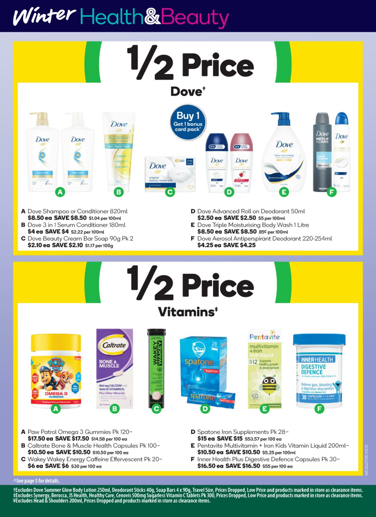 Catalogue Woolworths 26.07.2023 - 01.08.2023