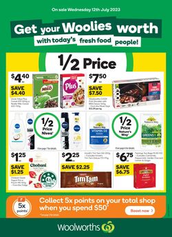 Catalogue Woolworths 12.07.2023 - 18.07.2023