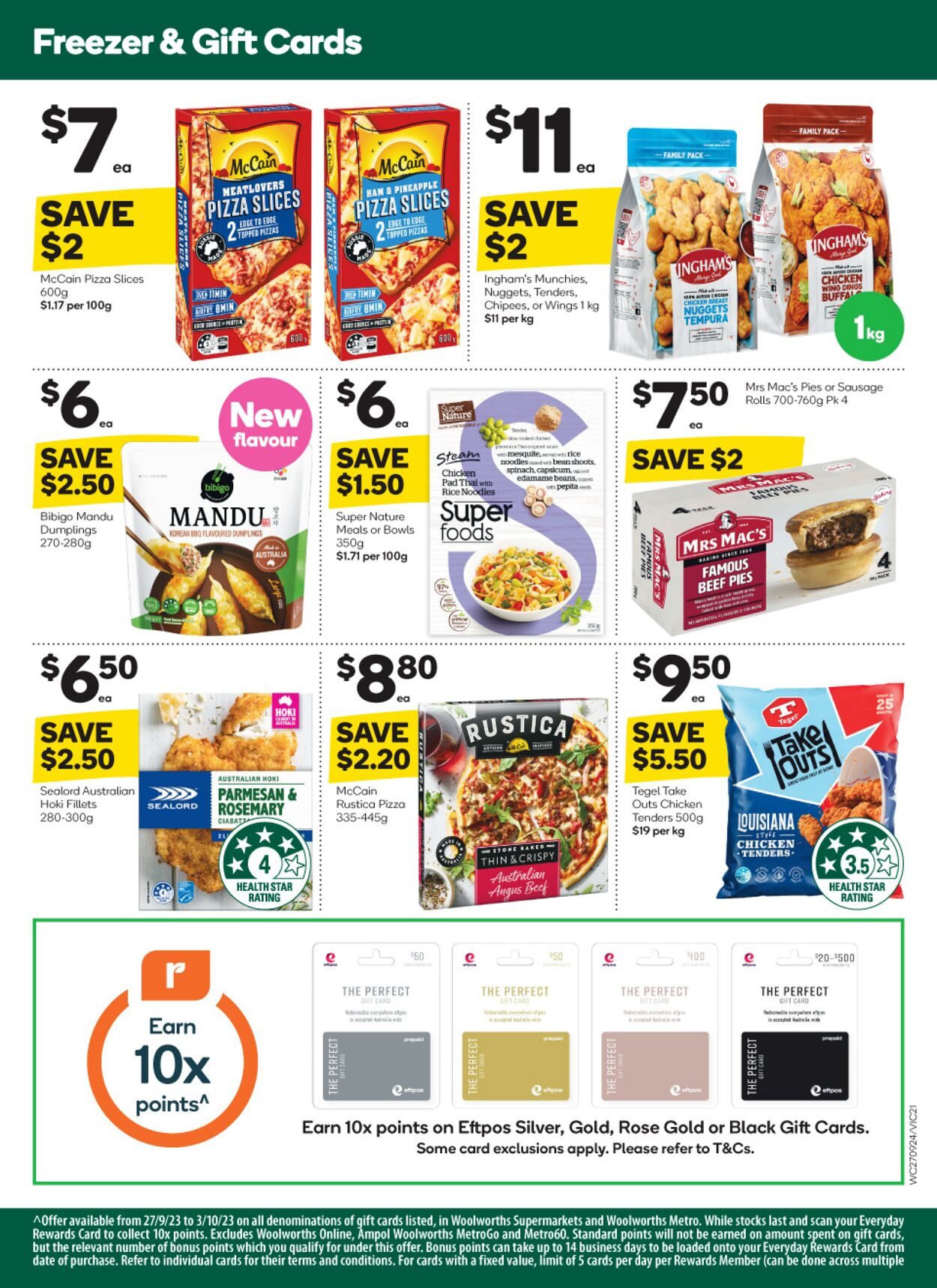 Catalogue Woolworths 27.09.2023 - 03.10.2023